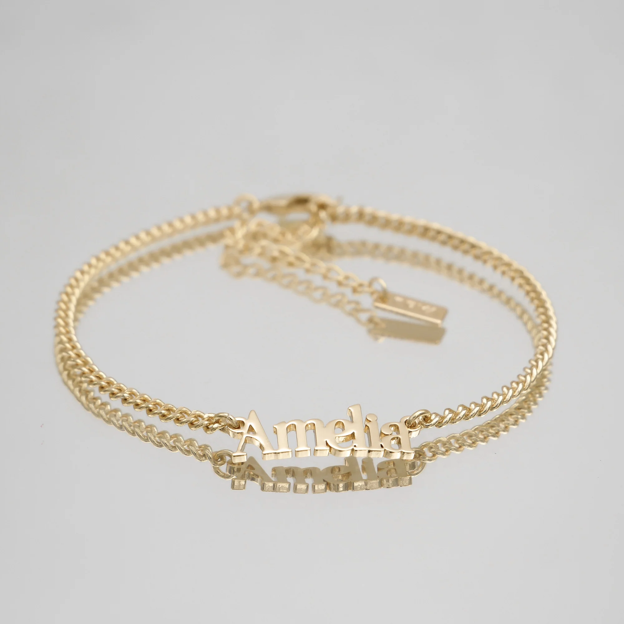 Dubai Custom Name Anklet - Image 7