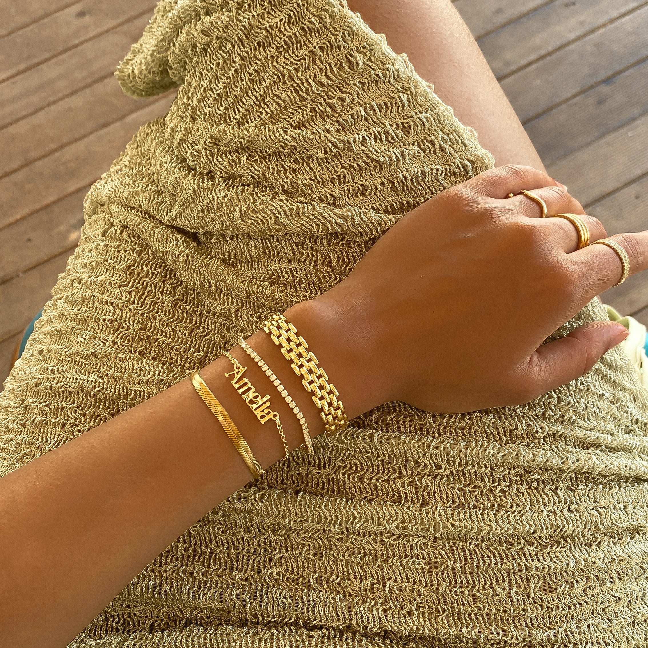 Dubai Custom Name Bracelet - Image 4