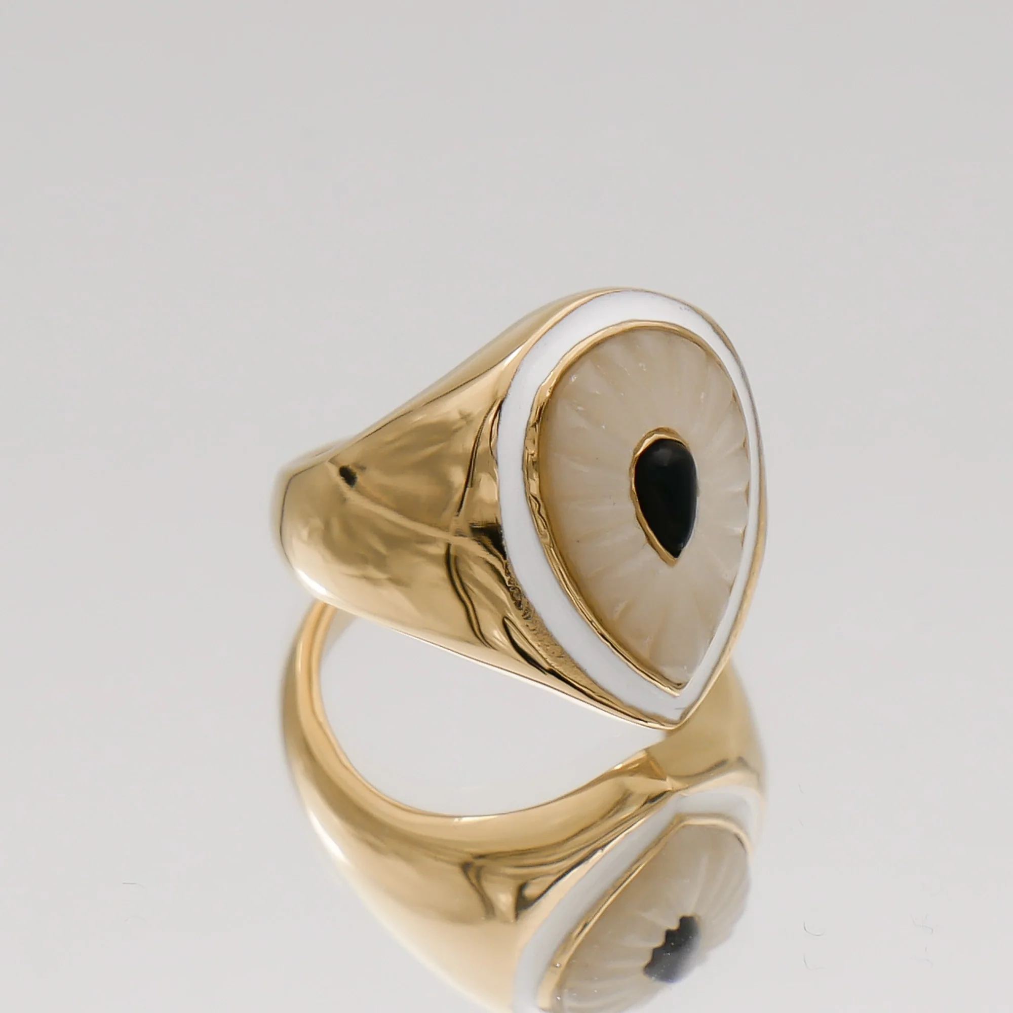 Eden Eye Ring | Gold - Image 2