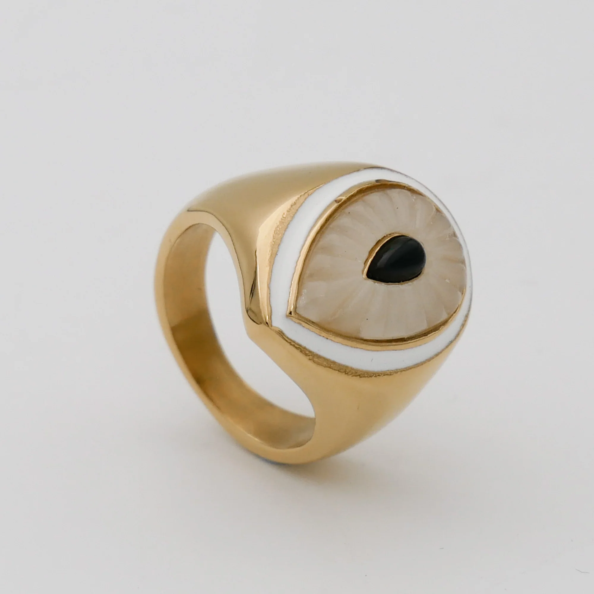 Eden Eye Ring | Gold - Image 3