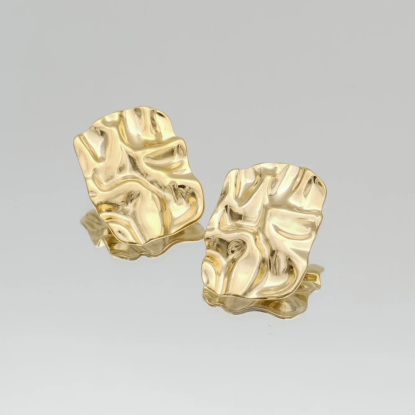 Elena Geometric Earrings - Image 3