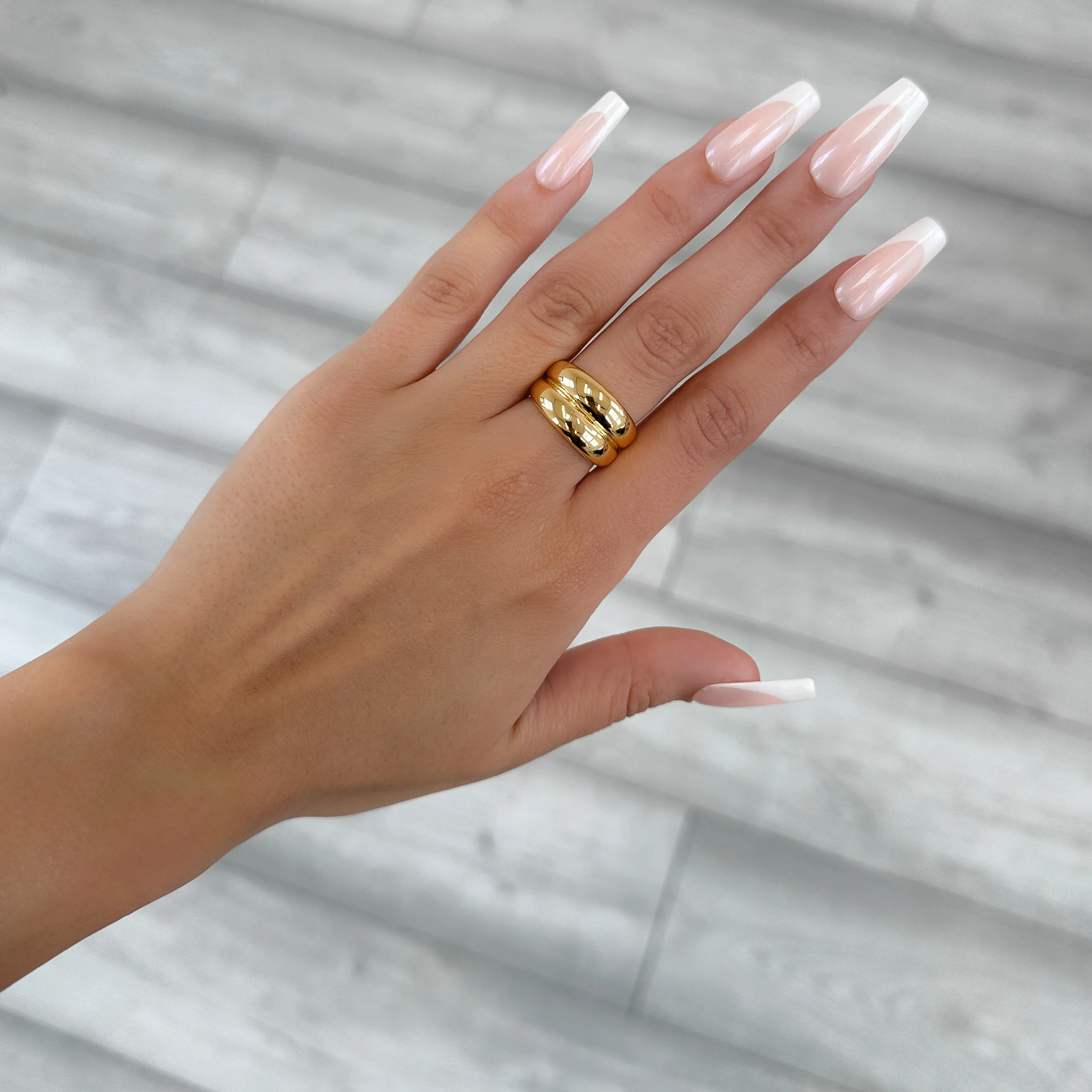 Eliana Double Band Ring - Image 2
