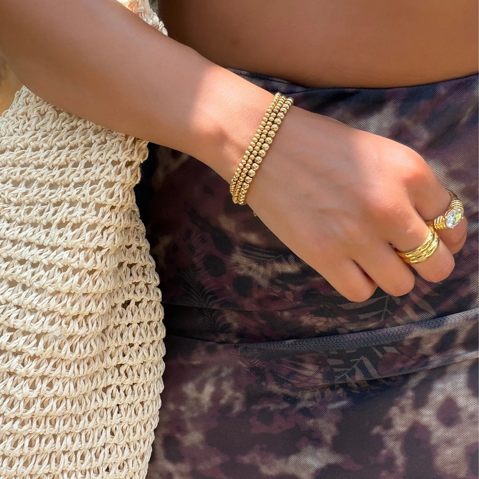 Eliana Double Band Ring - Image 6
