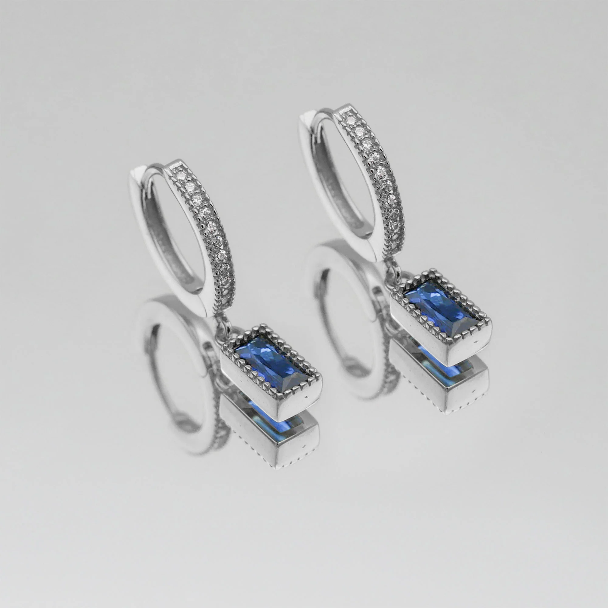 Eliza Mini Drop Earrings - Image 6