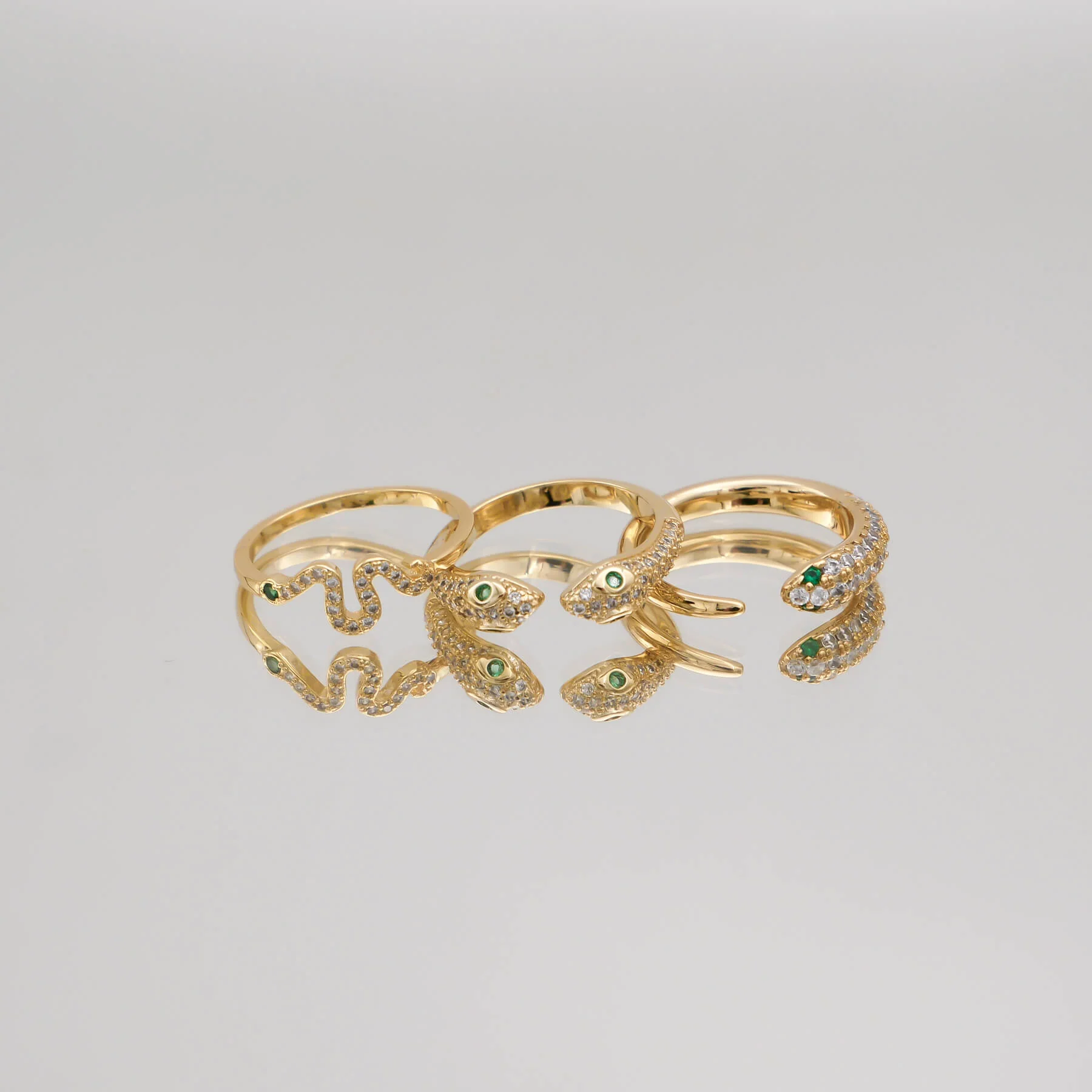 Emmy Adjustable Snake Ring - Image 4