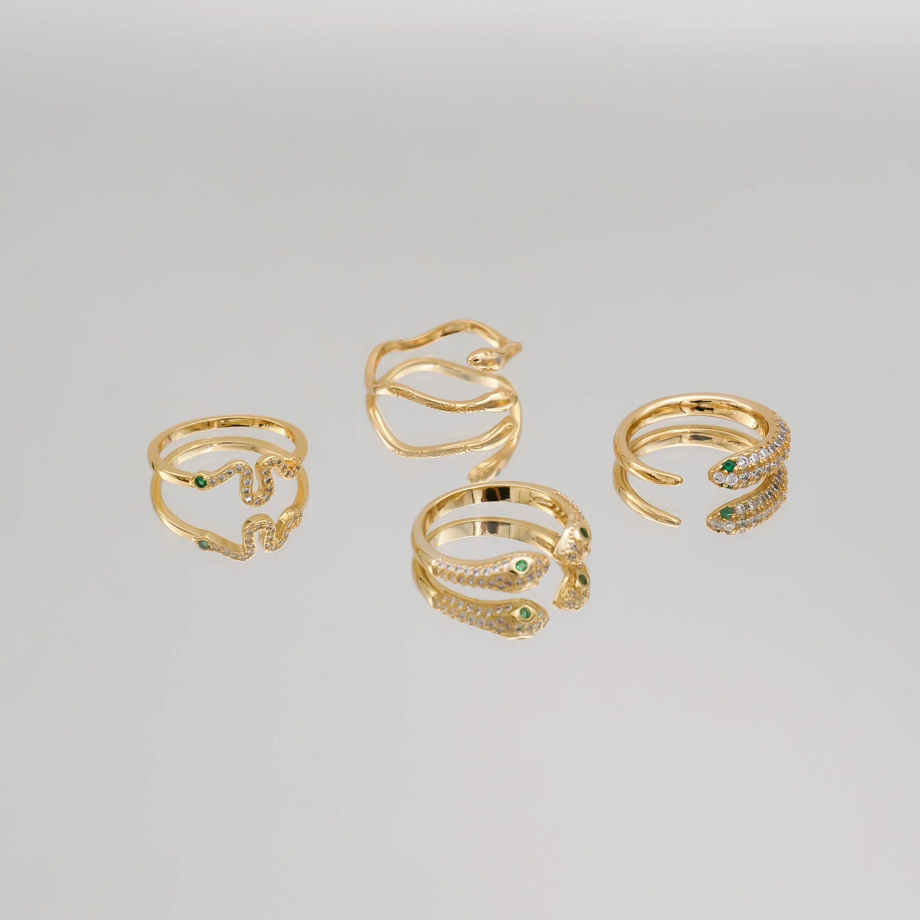 Emmy Adjustable Snake Ring - Image 7