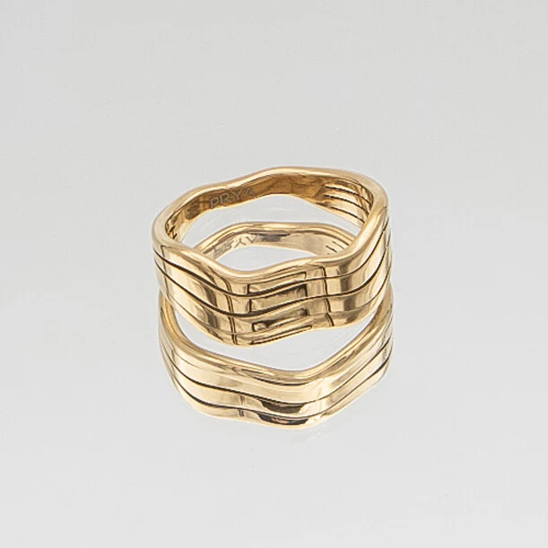 Esme Triple Wave Ring - Image 5
