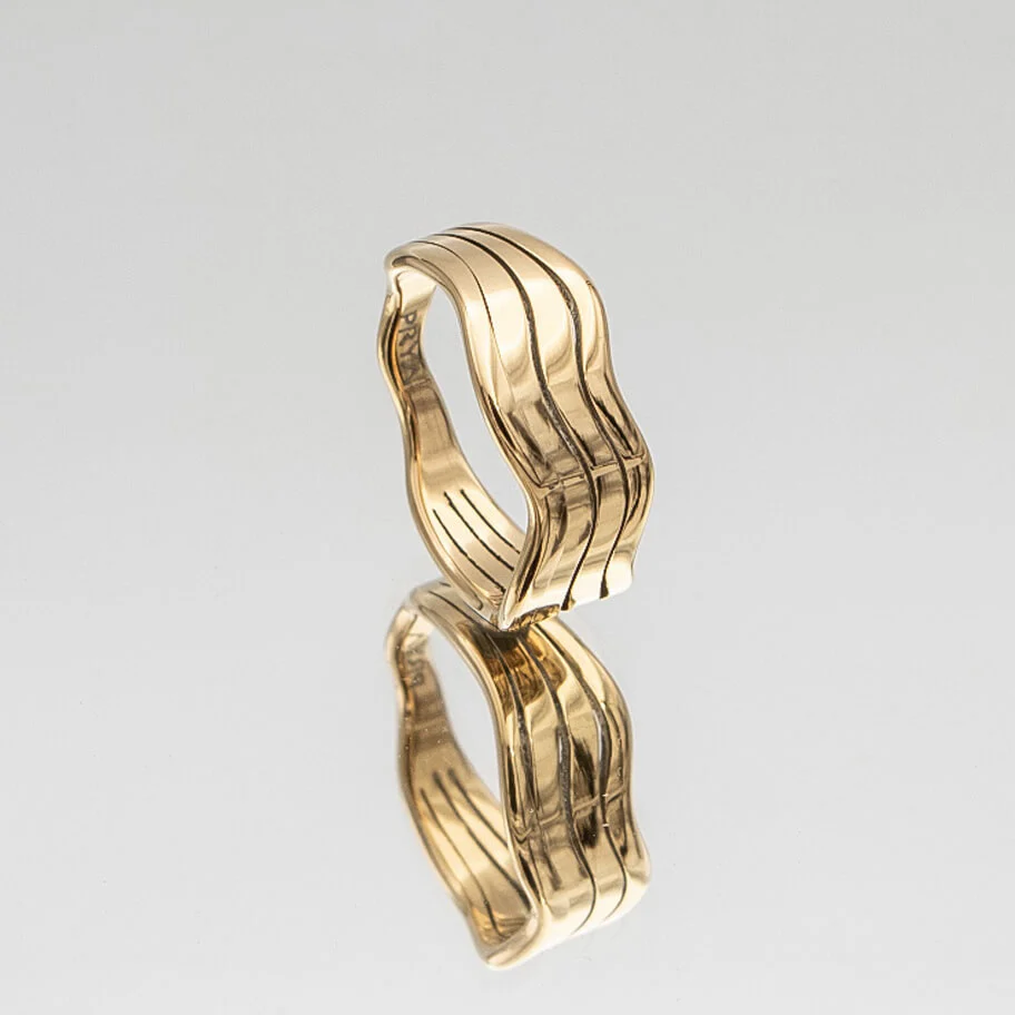 Esme Triple Wave Ring - Image 8