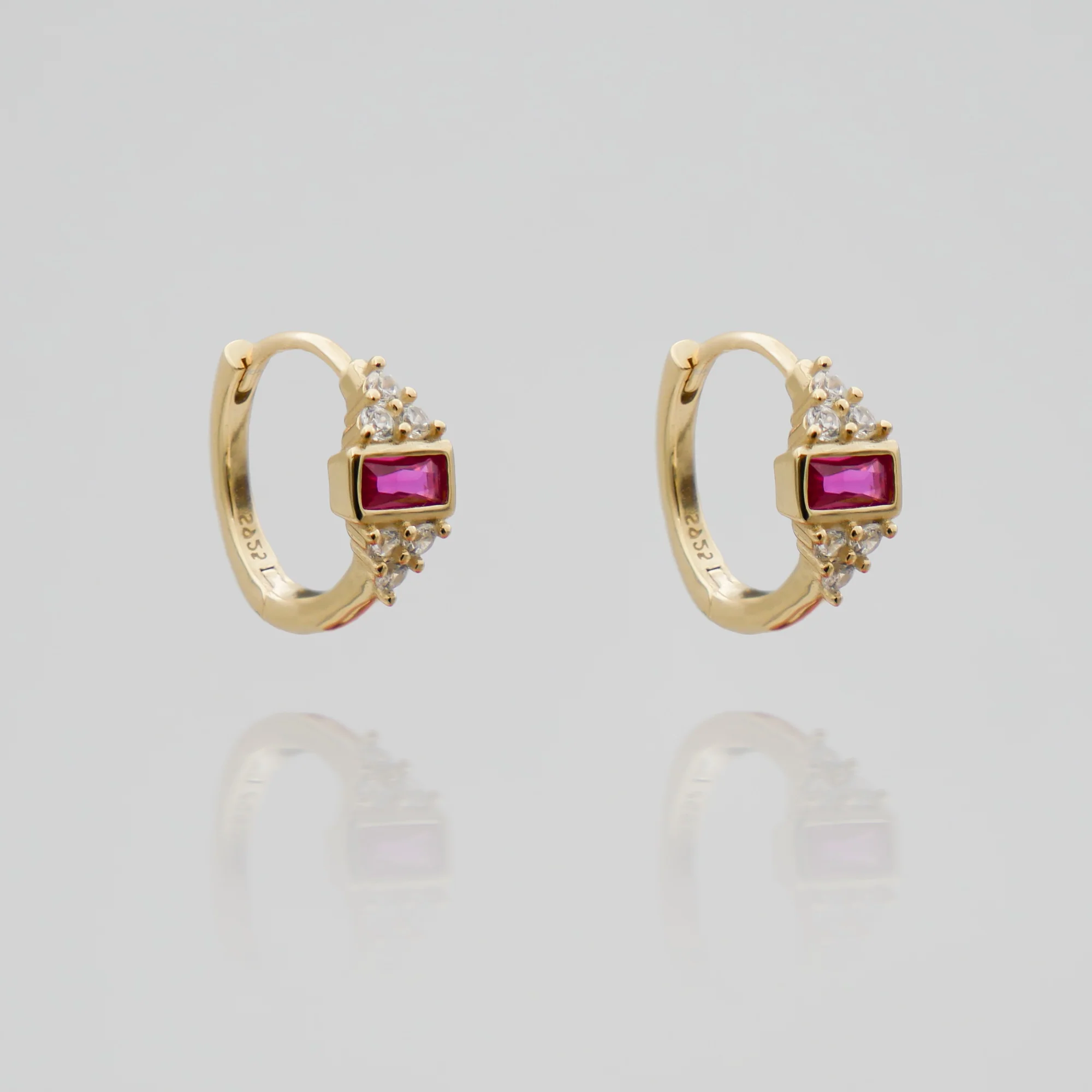 Eva Huggie Earrings - Image 2