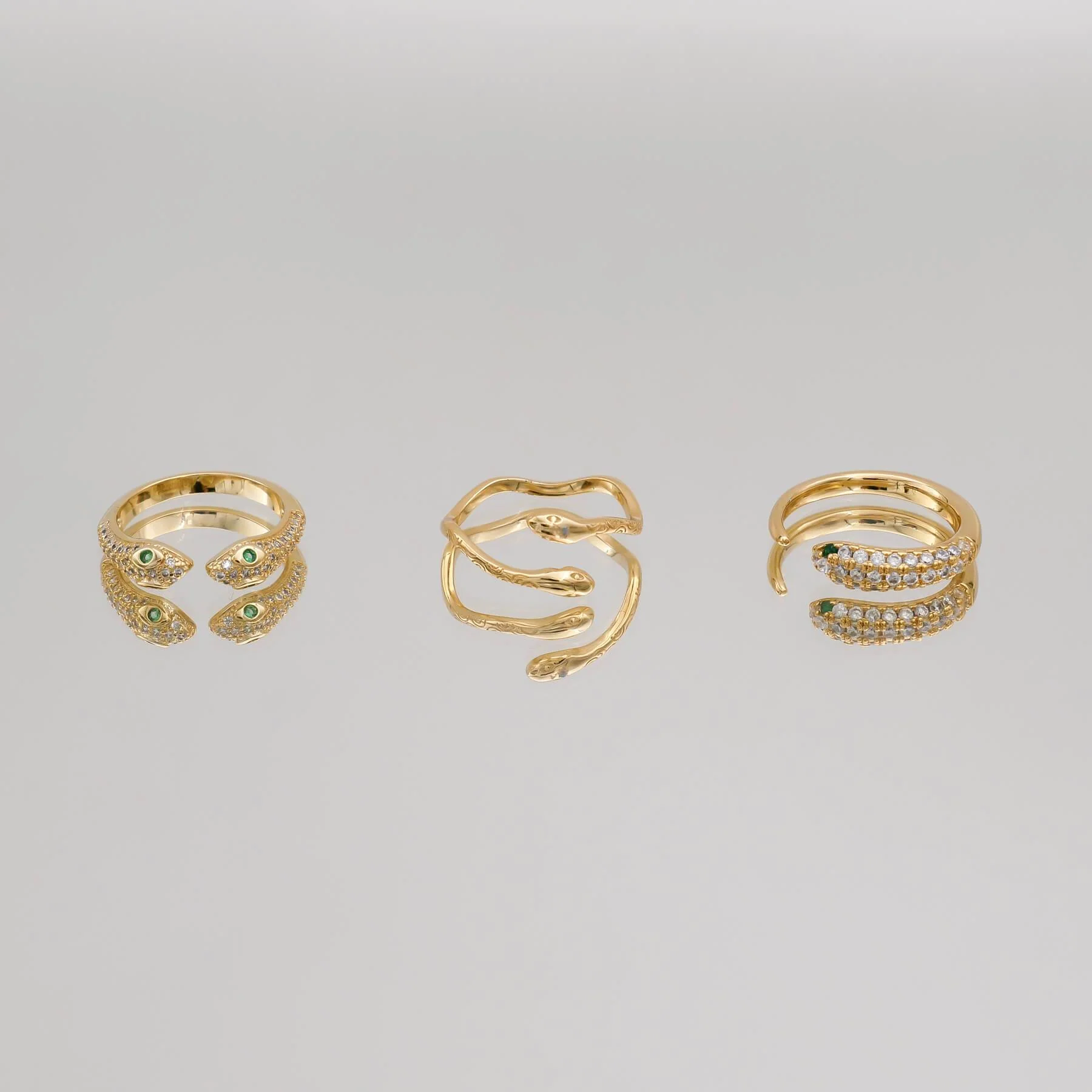 Eve Adjustable Snake Ring - Image 10