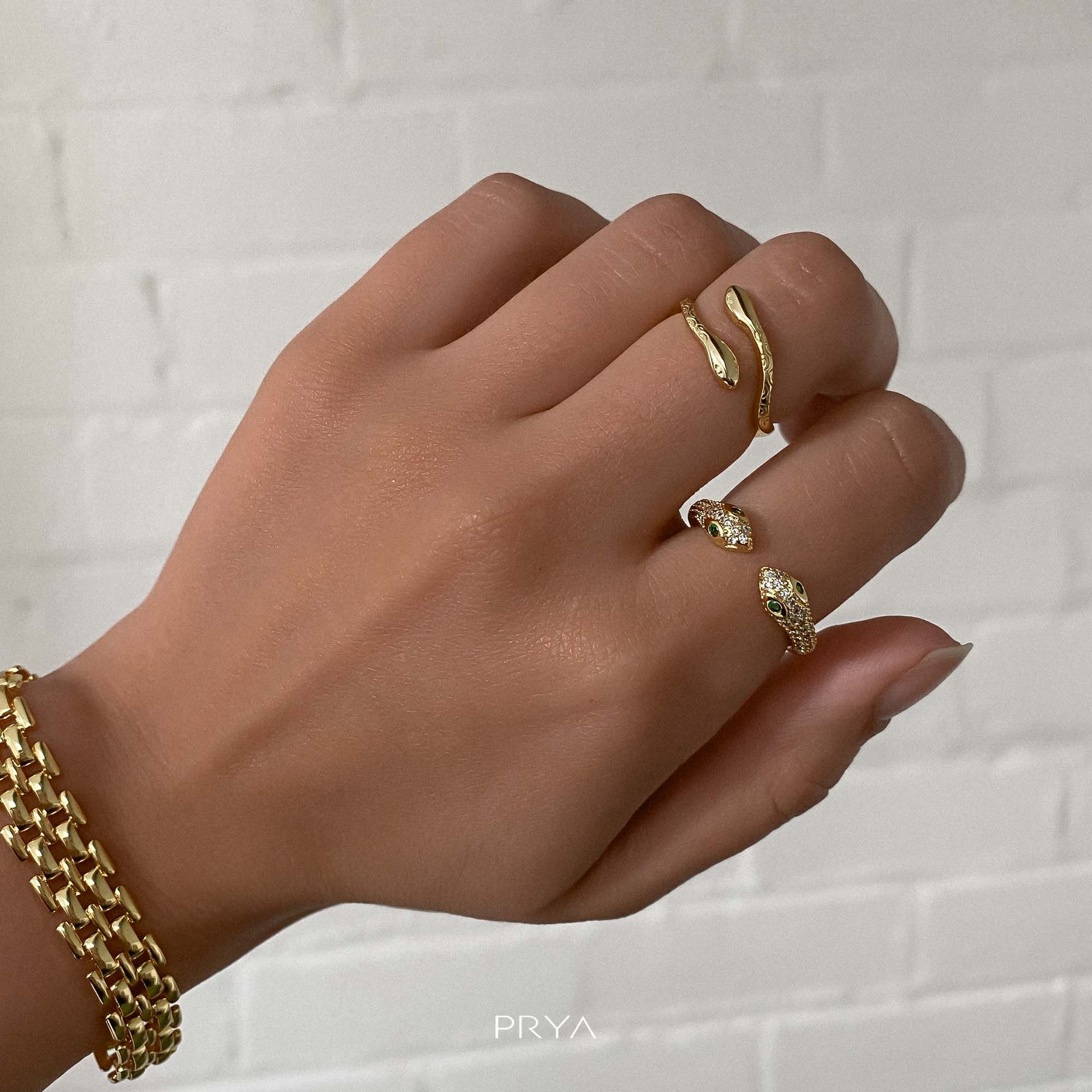 Eve Adjustable Snake Ring - Image 11
