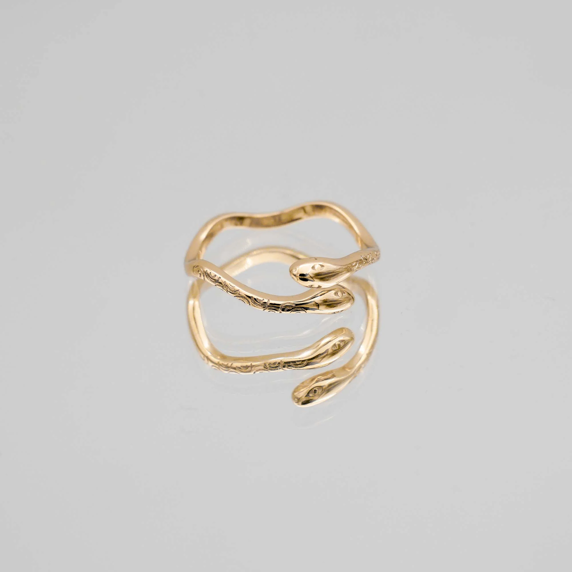 Eve Adjustable Snake Ring - Image 3