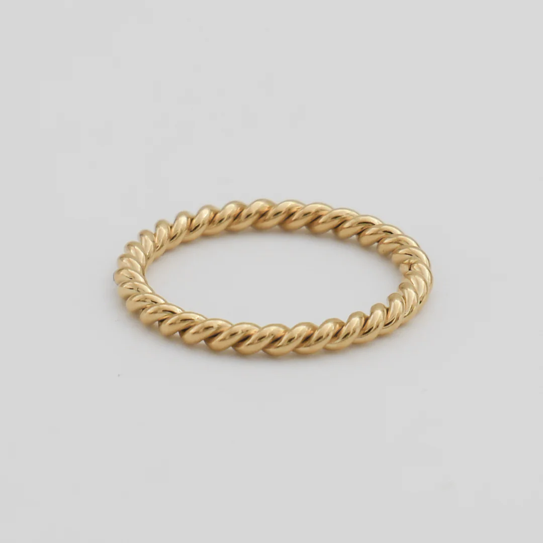 Fine Twisted Ring - Image 3