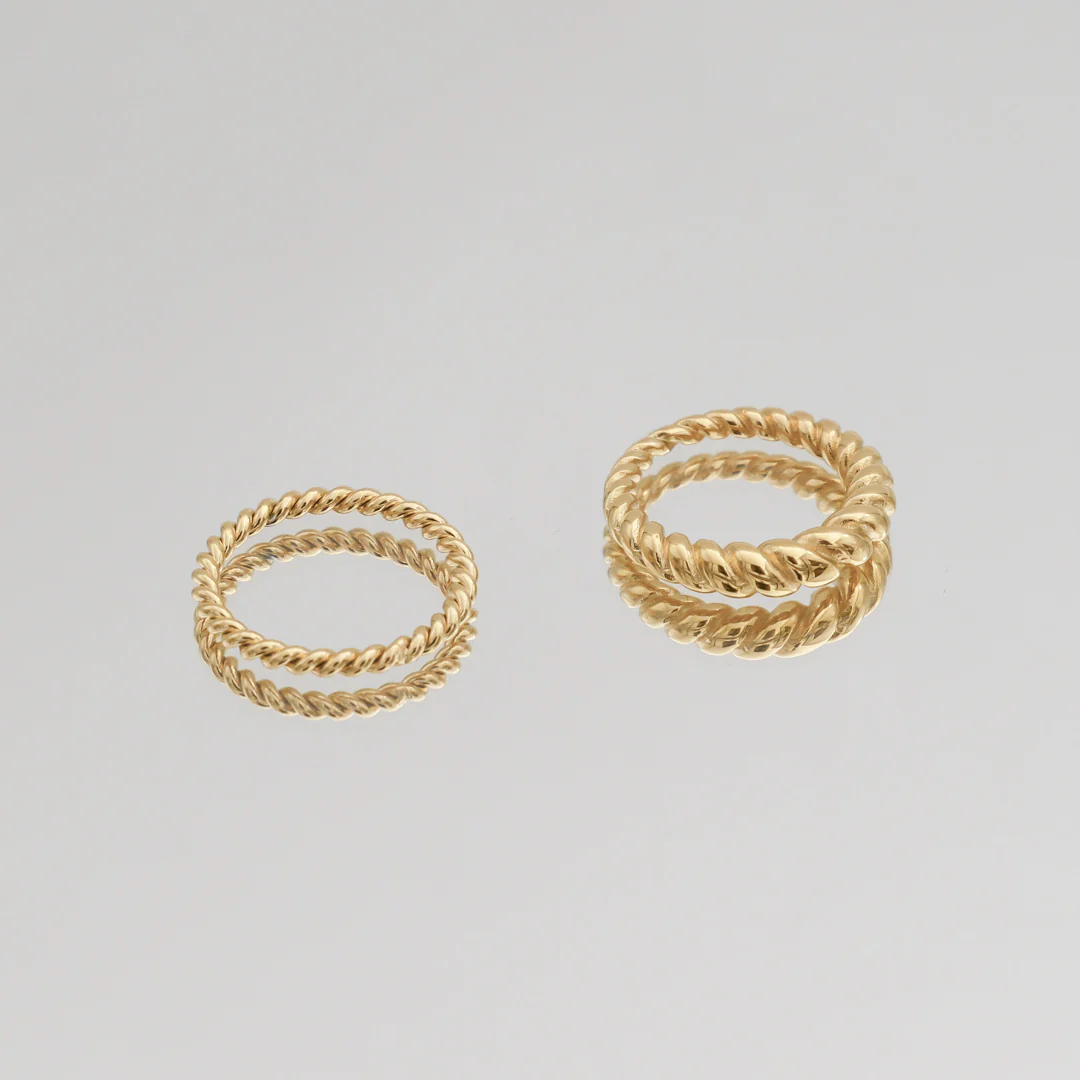 Fine Twisted Ring - Image 7