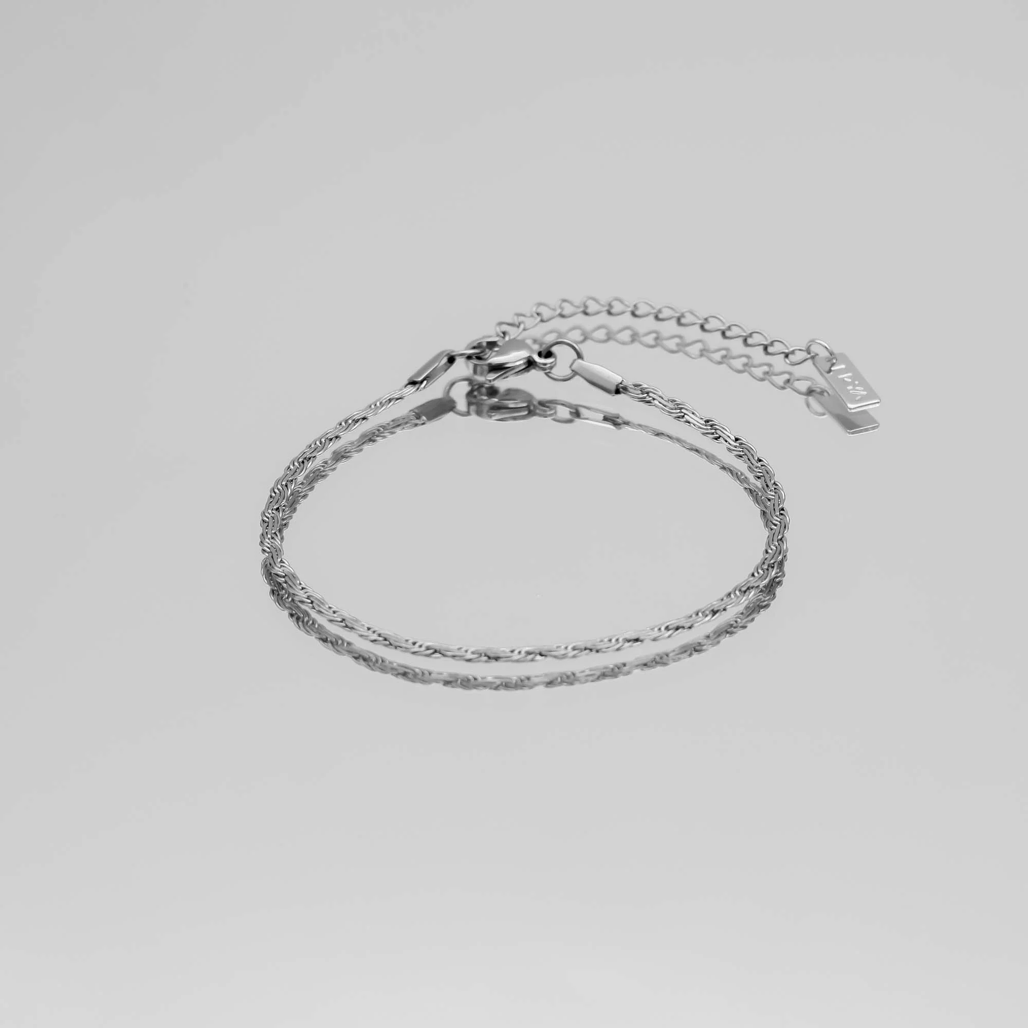Flat Rope Chain Anklet - Image 2