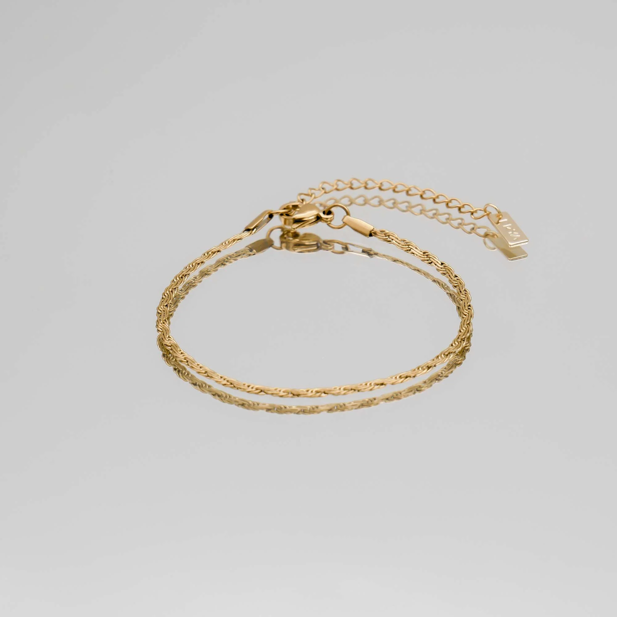 Flat Rope Chain Anklet - Image 4