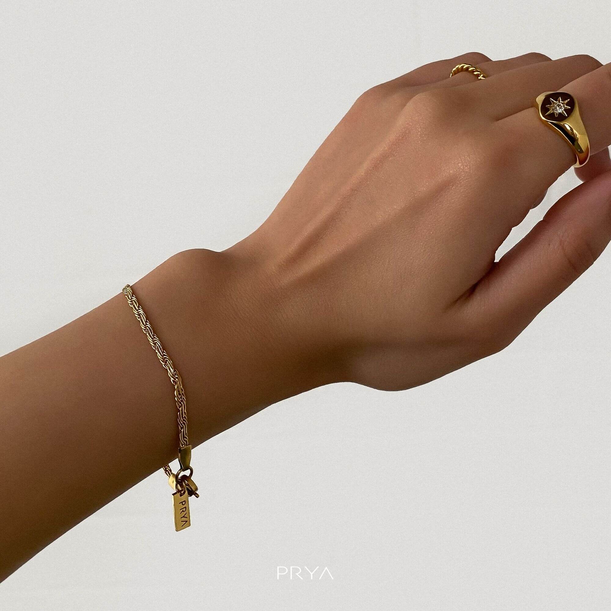 Flat Rope Chain Bracelet - Image 2