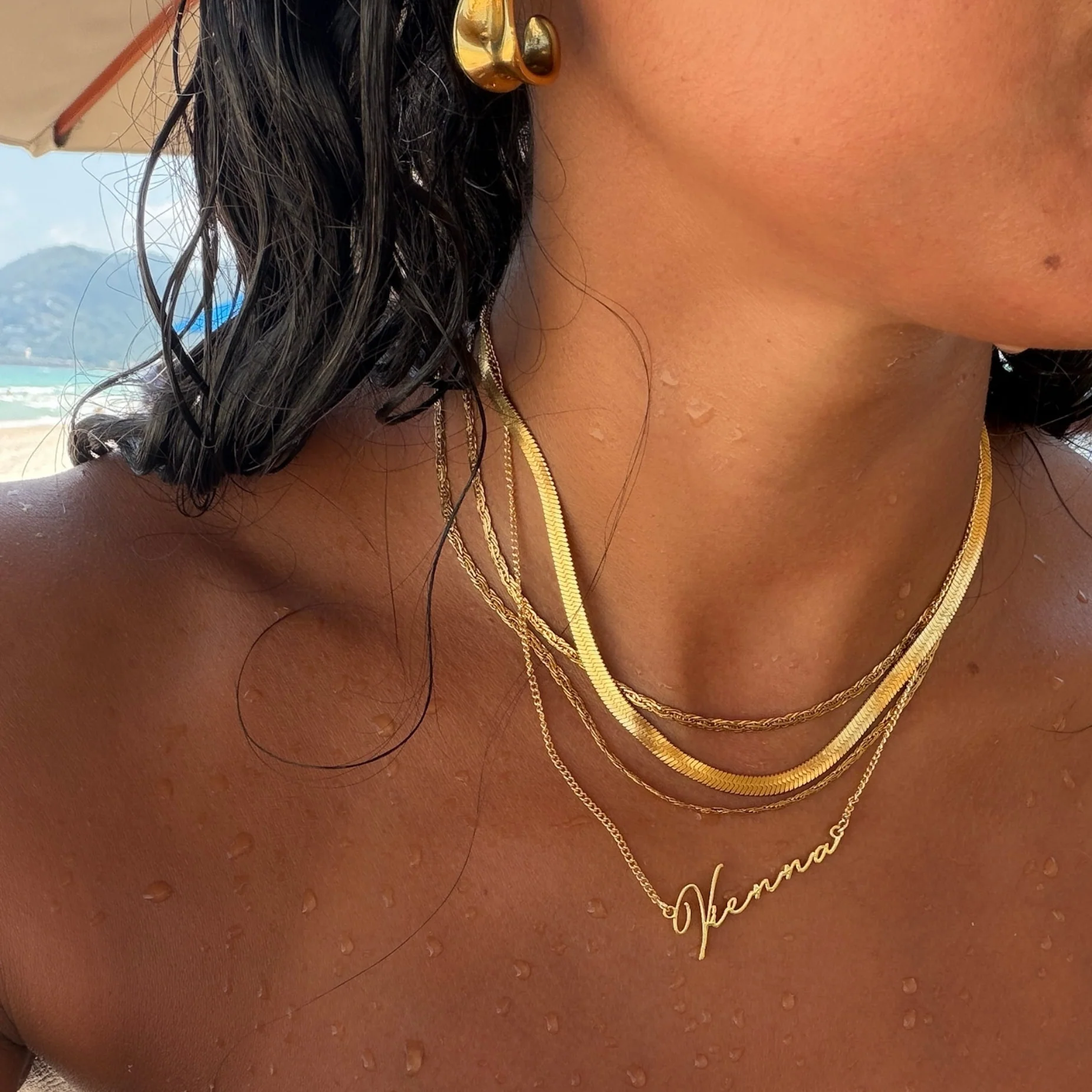 Herringbone Necklace - Image 6