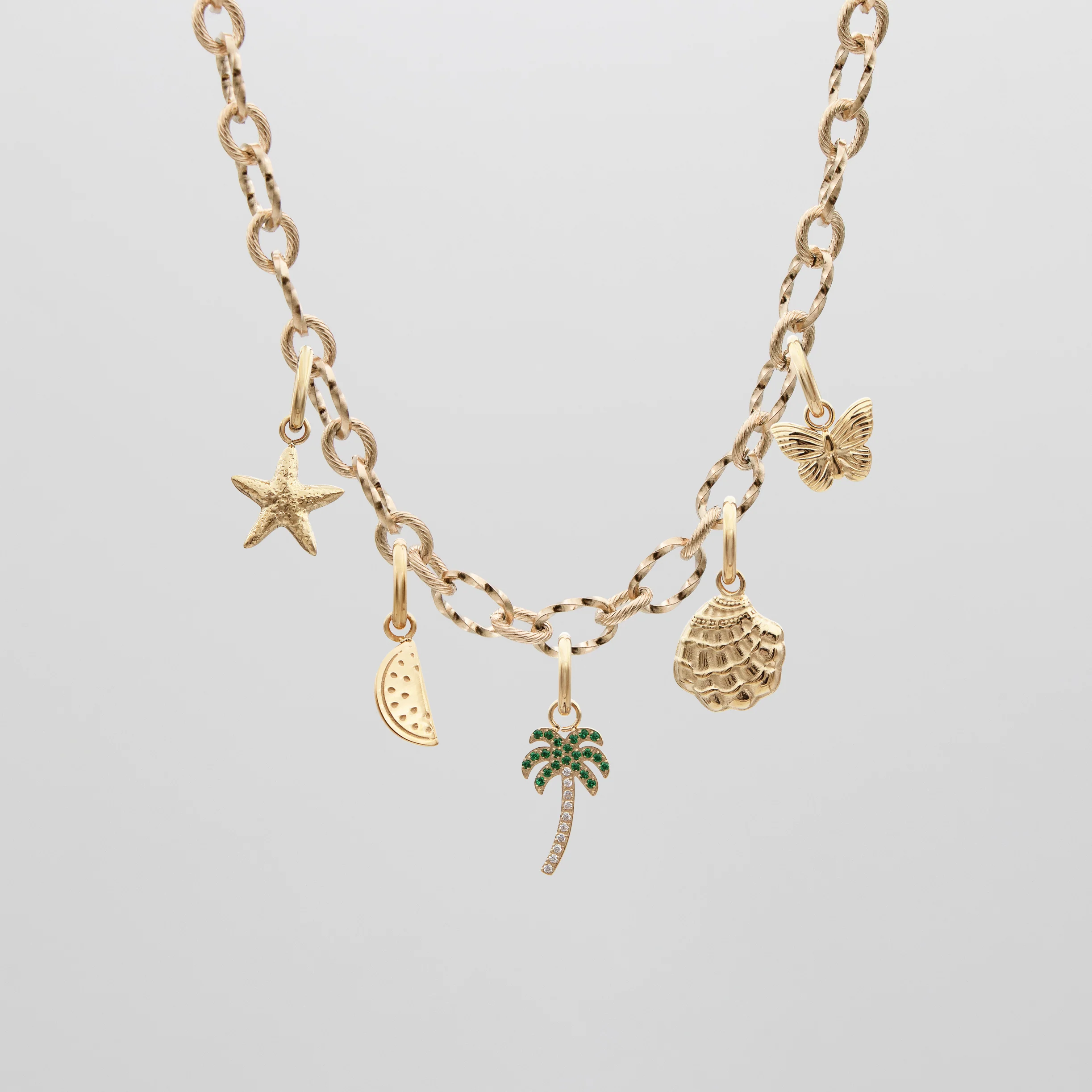 Personalised Initial Charm Necklace - Image 12