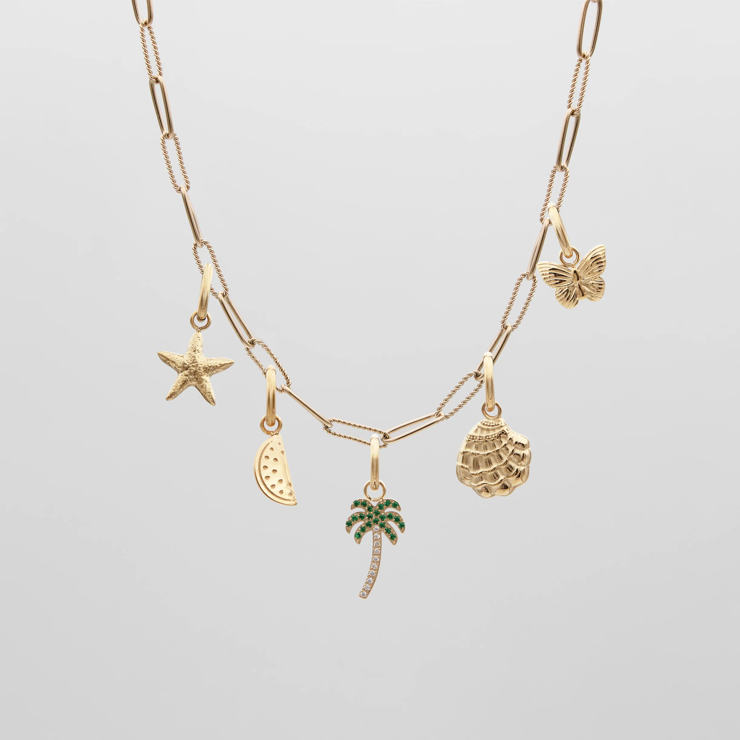 Personalised Initial Charm Necklace - Image 13