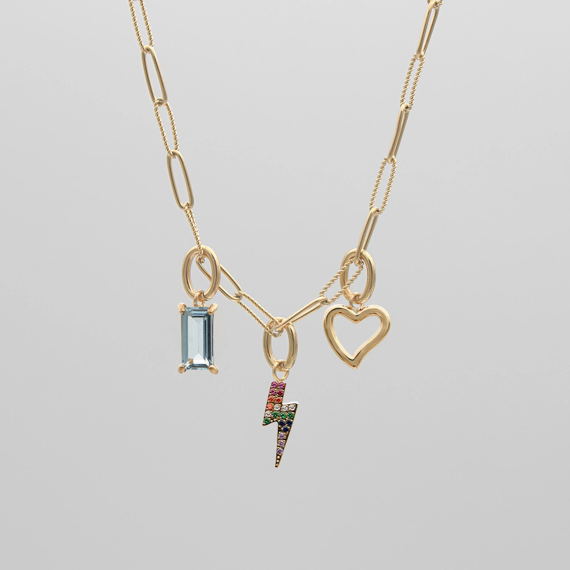 Personalised Initial Charm Necklace - Image 8