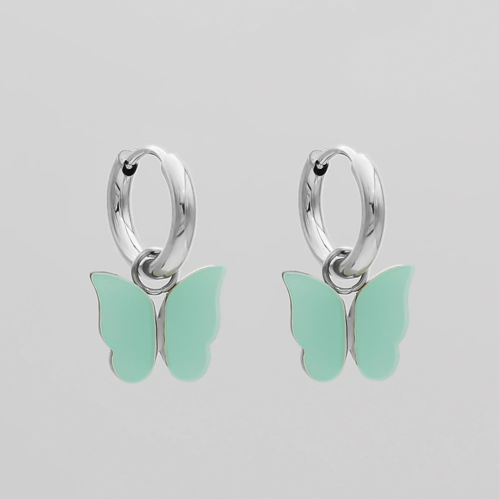 Butterfly Huggie Earrings - Image 13