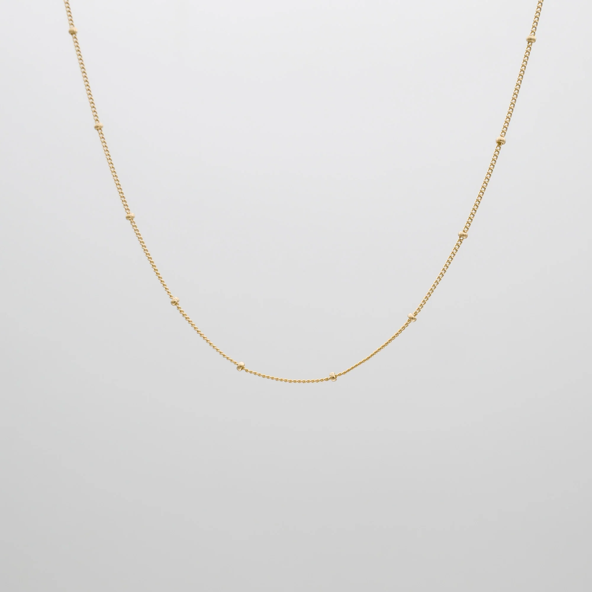 Hallie Beaded Ball Necklace