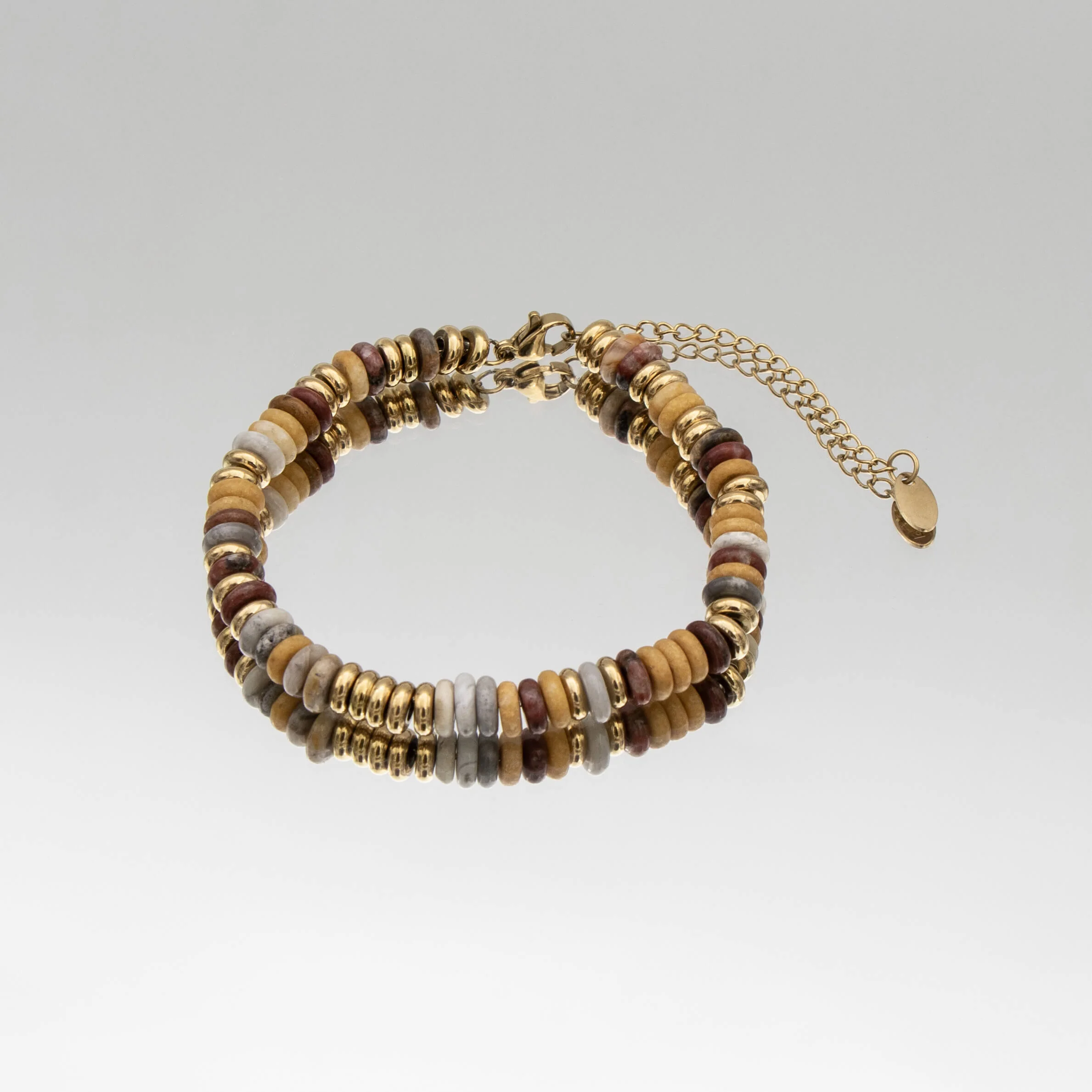 Harmony Natural Stone Beaded Bracelet