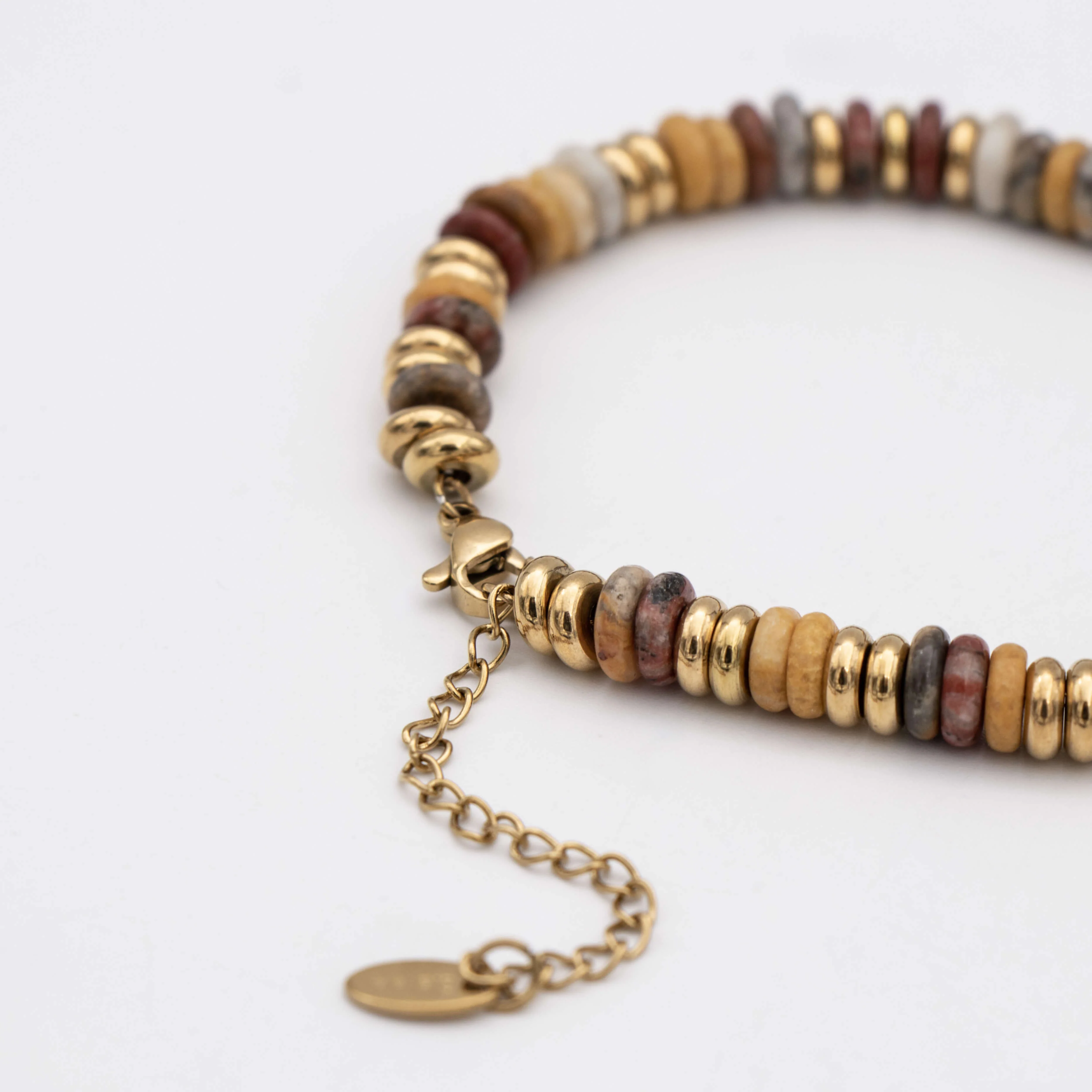 Harmony Natural Stone Beaded Bracelet - Image 4