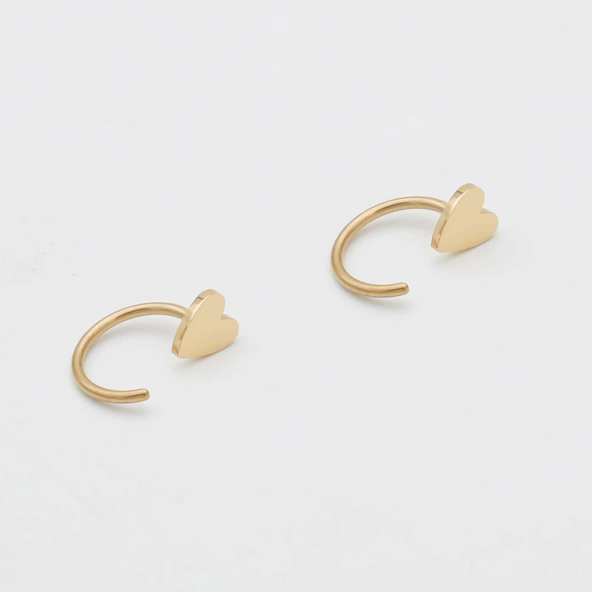 Harper Half Hoop Earrings - Image 6