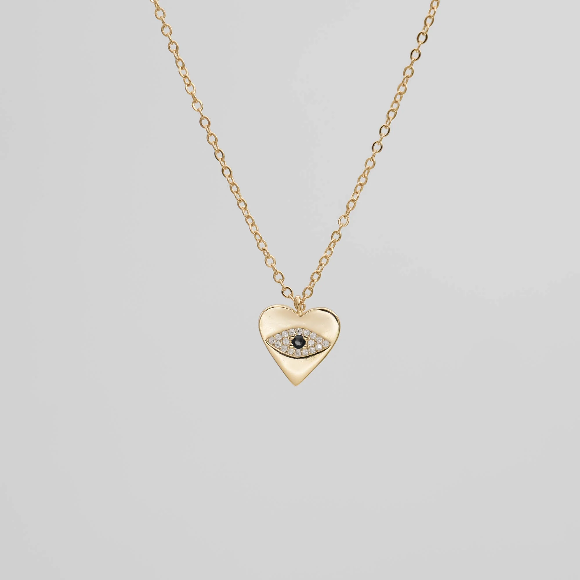 Horus Eye Heart Necklace - Image 3