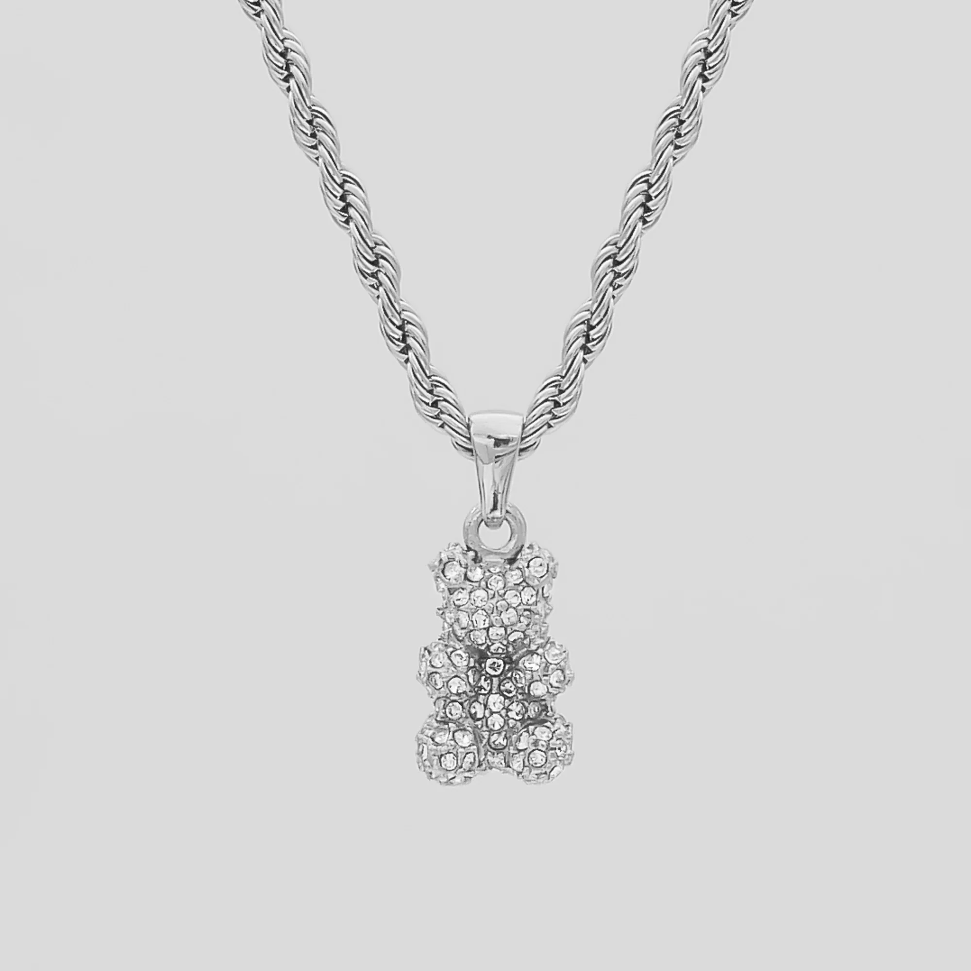 Beau Bear Pave Necklace - Image 3