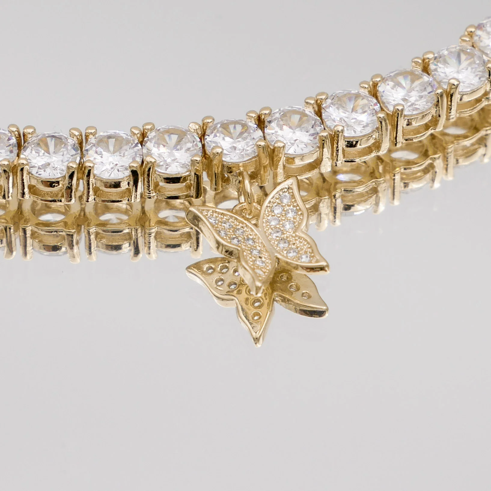 Butterfly Tennis CZ Choker | PRYA™ - Image 11