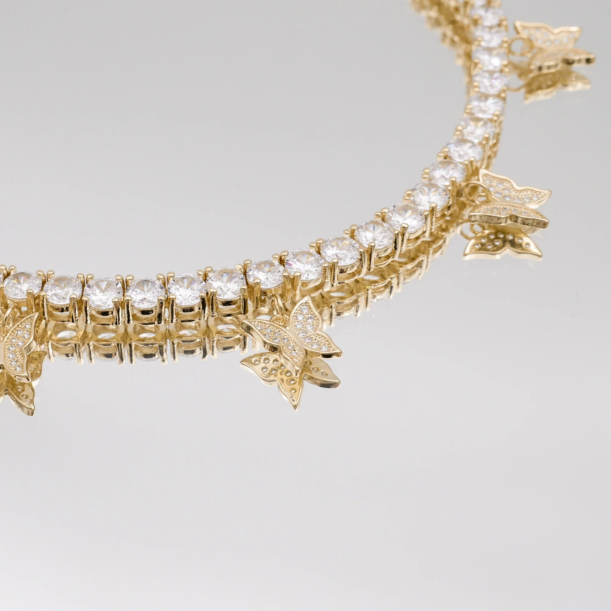 Butterfly Tennis CZ Choker | PRYA™ - Image 4
