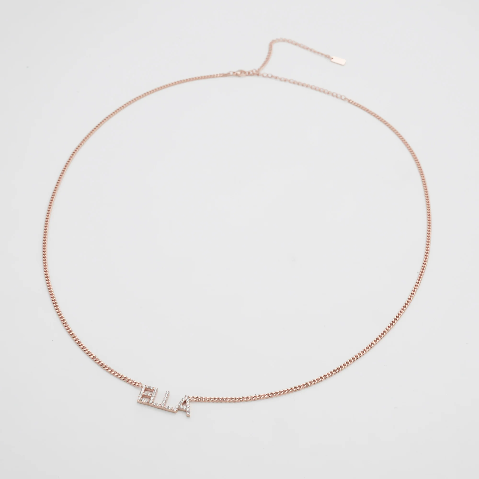 Olympia Pave Name Belly Chain - Image 10