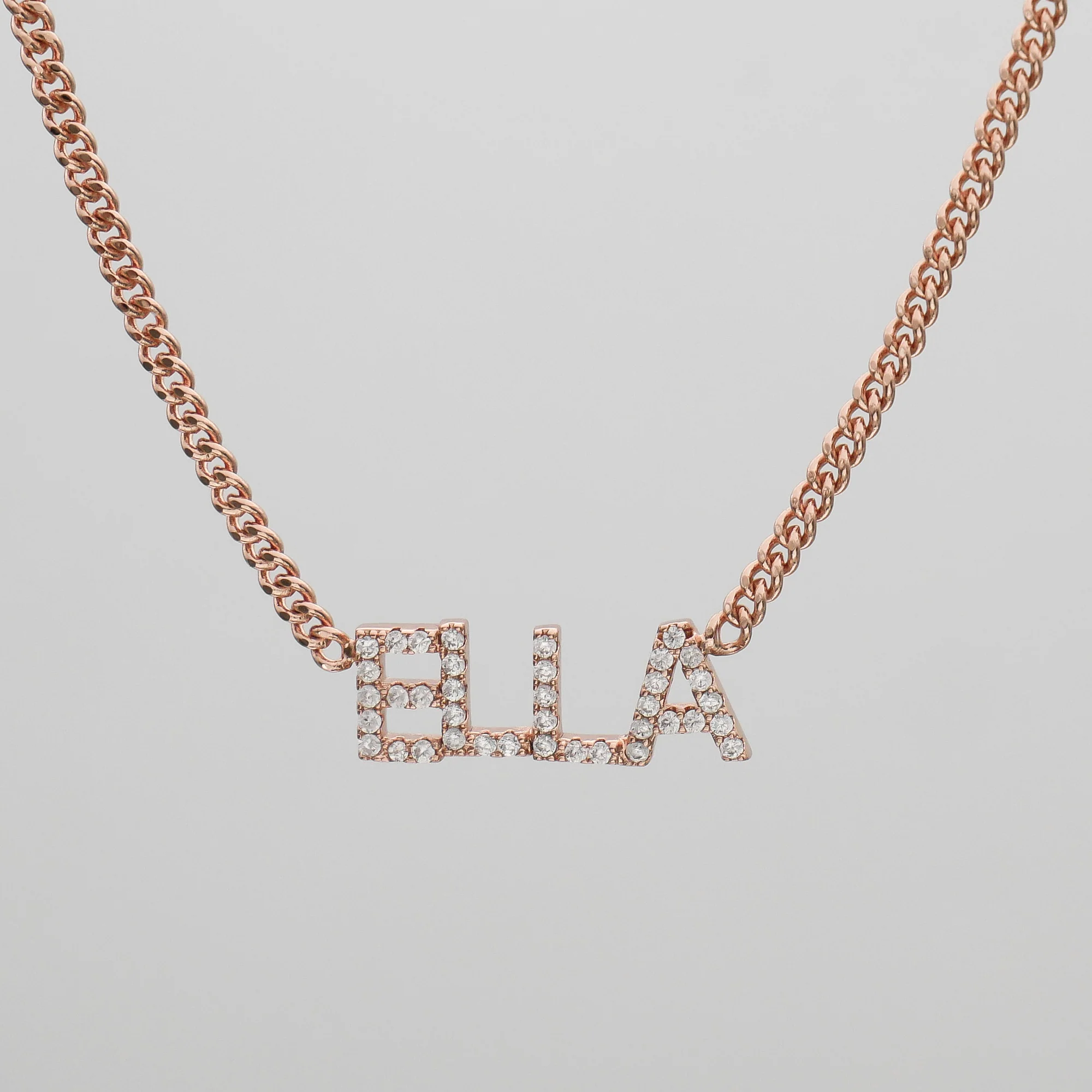 Olympia Pave Name Necklace - Image 5