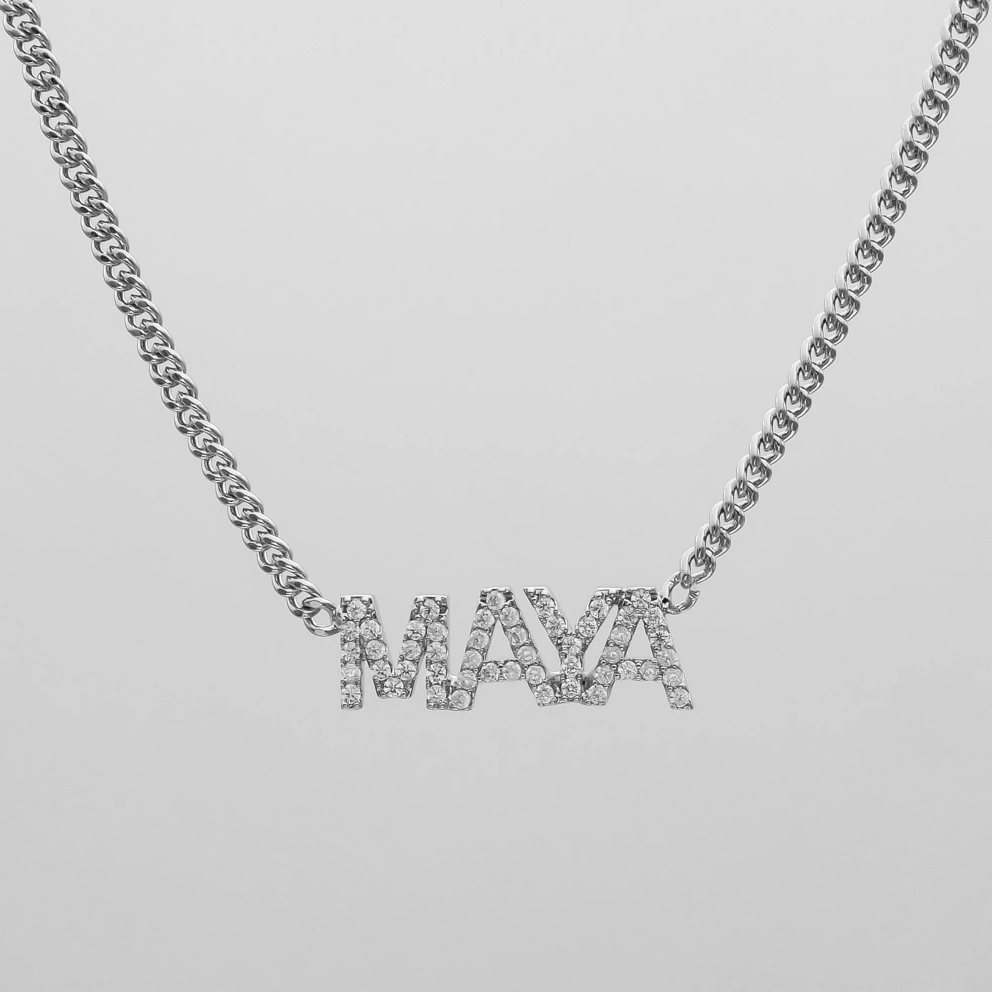 Olympia Pave Name Necklace - Image 8