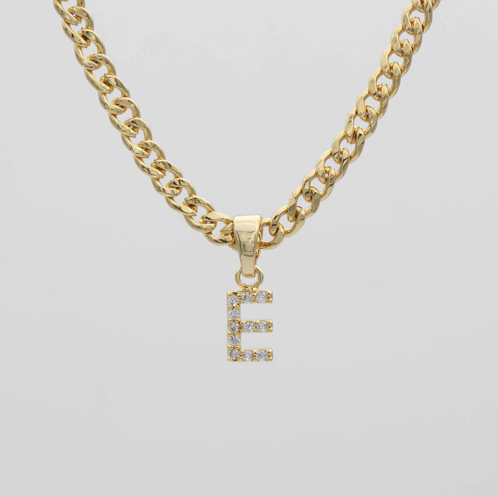 Pave Initial Necklace | Cuban - Image 11