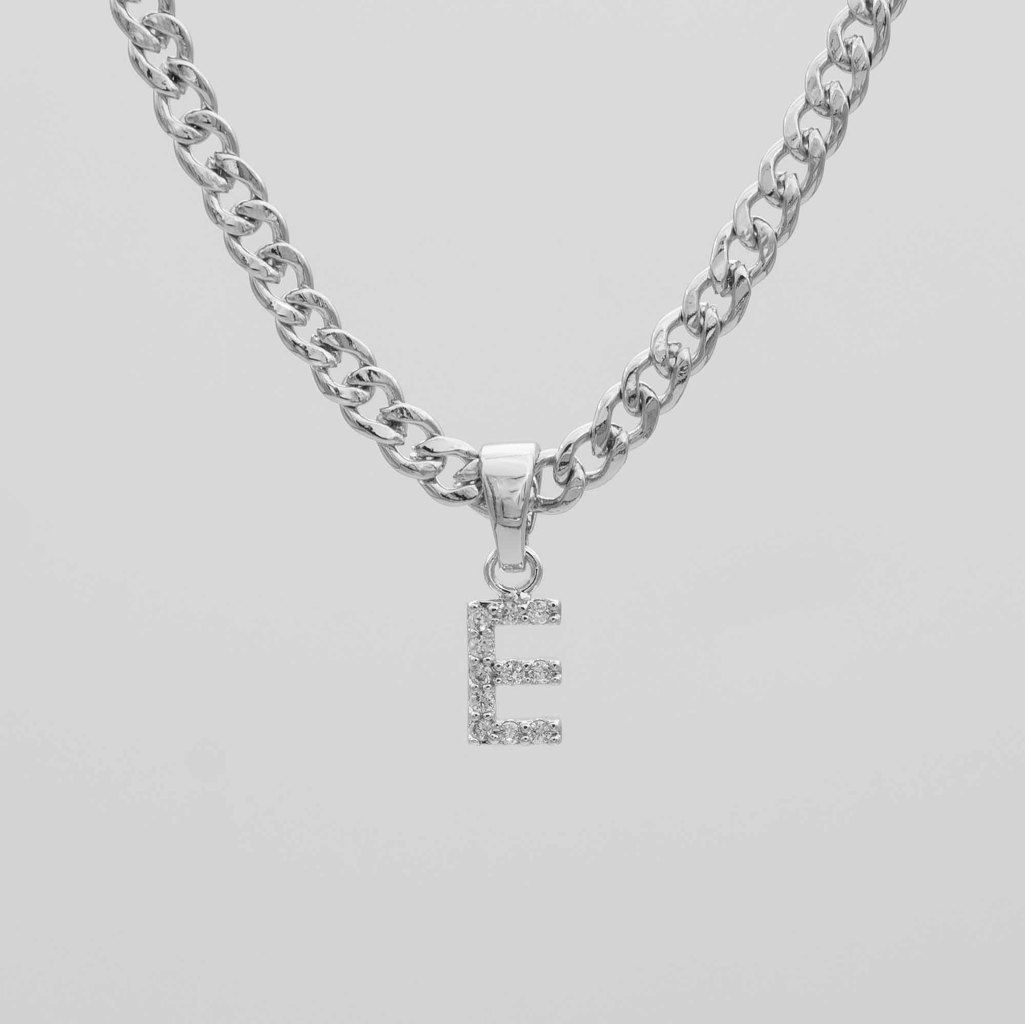 Pave Initial Necklace | Cuban - Image 31