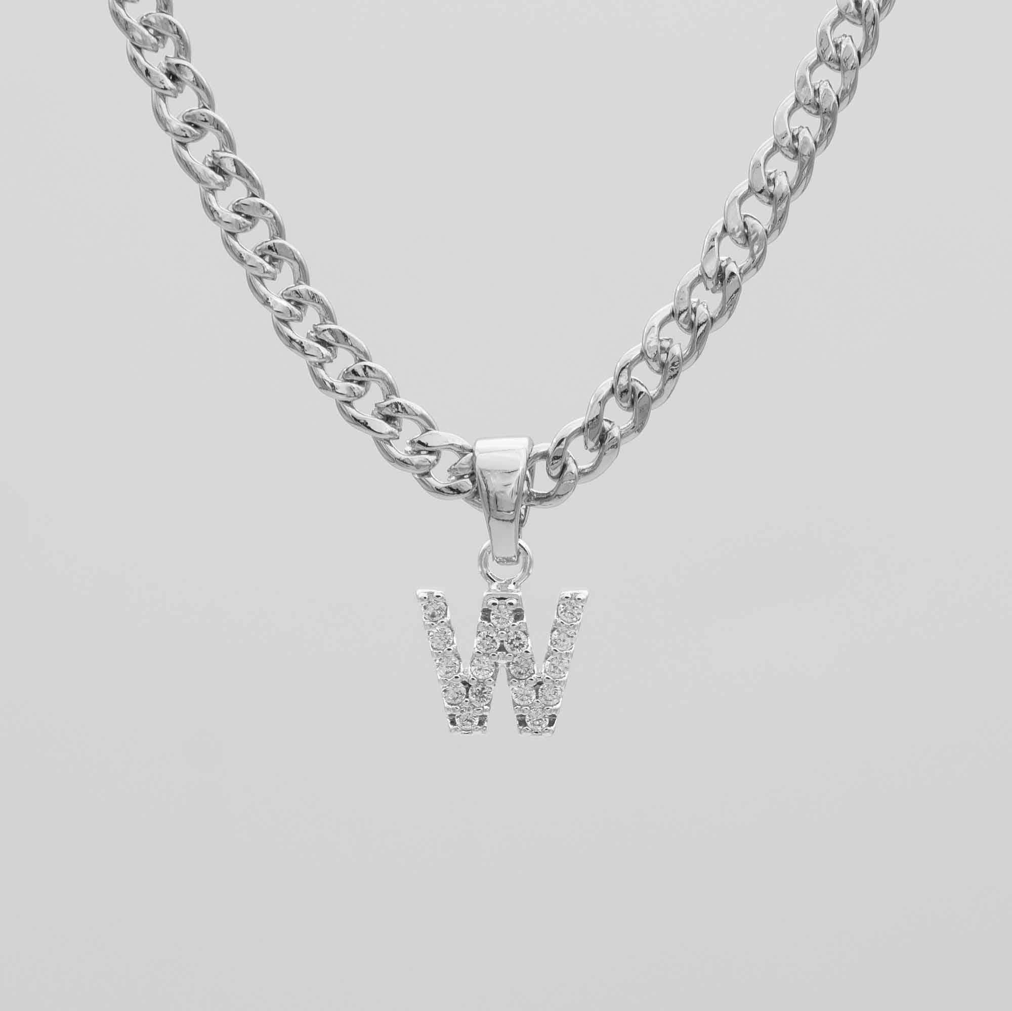 Pave Initial Necklace | Cuban - Image 45