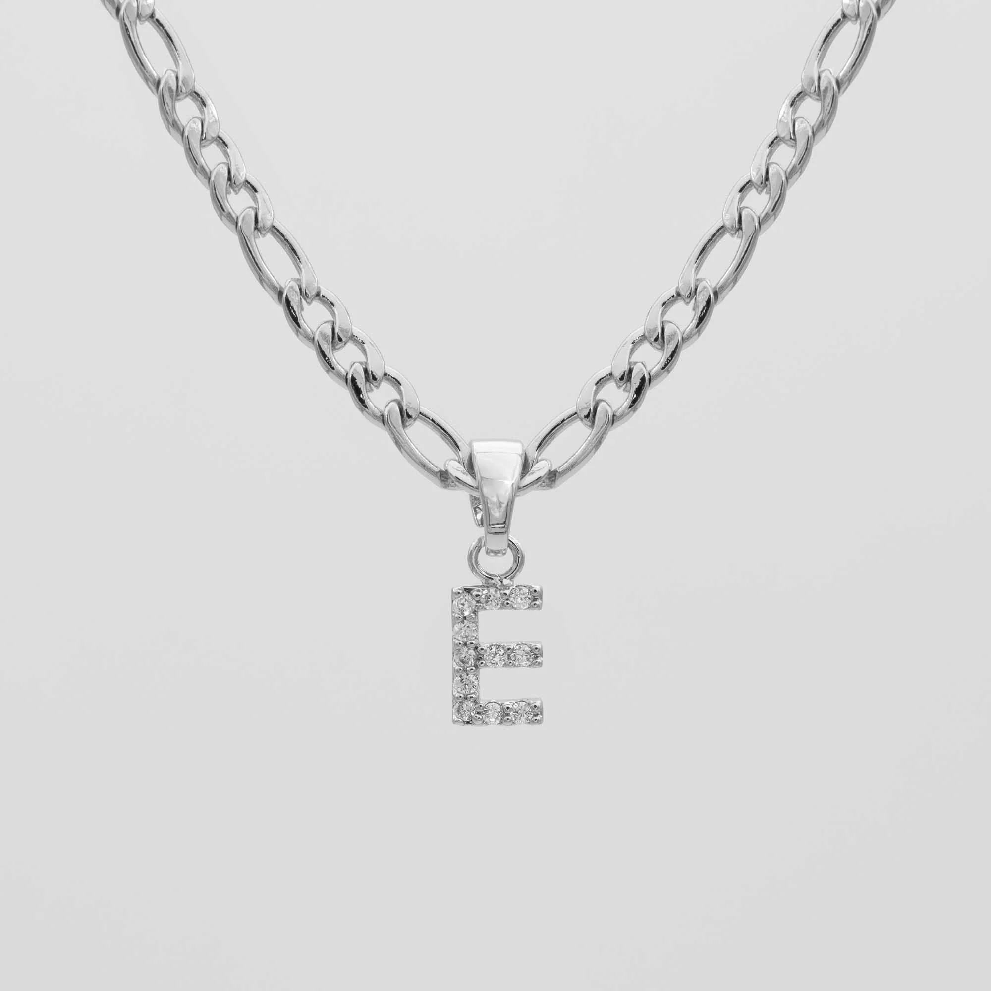 Pave Initial Necklace | Figaro - Image 26