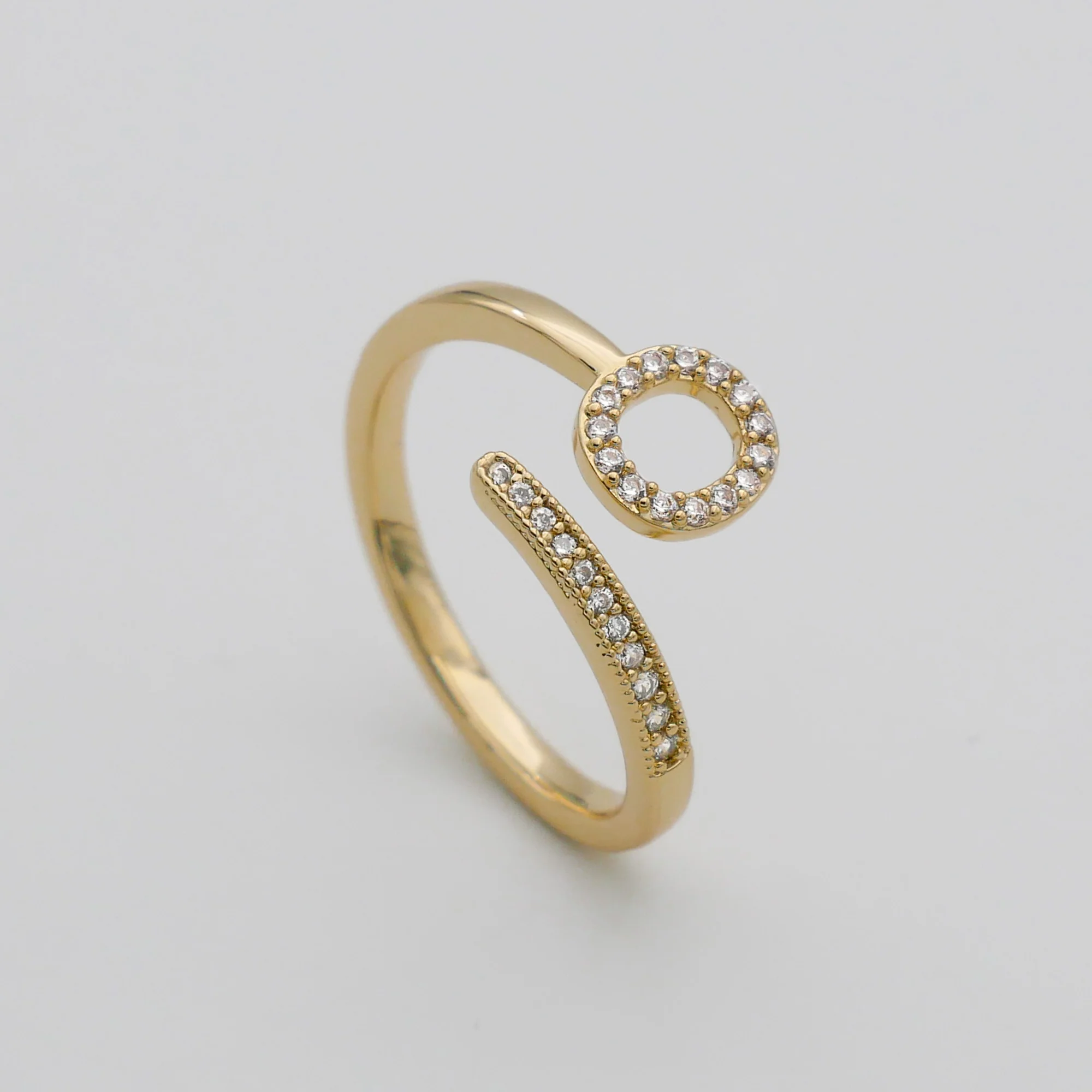 Pave Initial Ring - Image 21