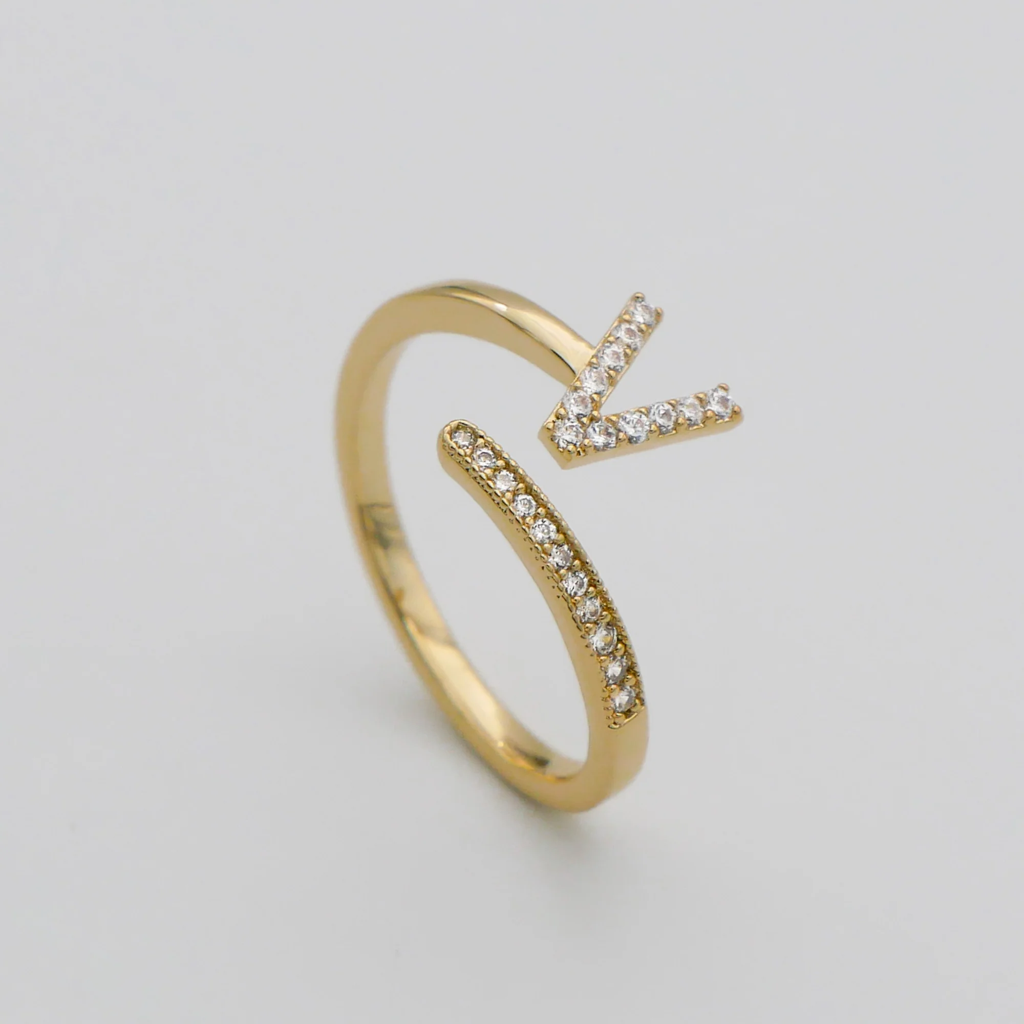 Pave Initial Ring - Image 28
