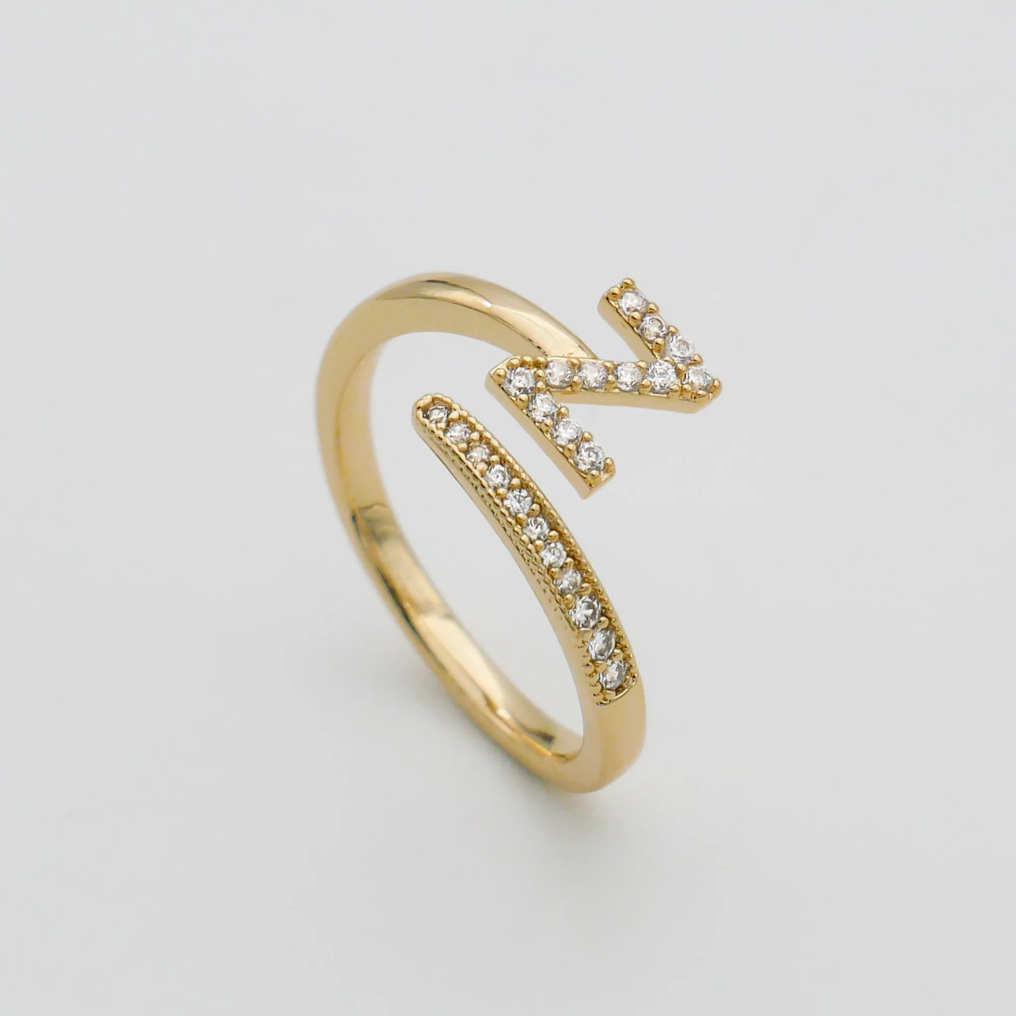 Pave Initial Ring - Image 32