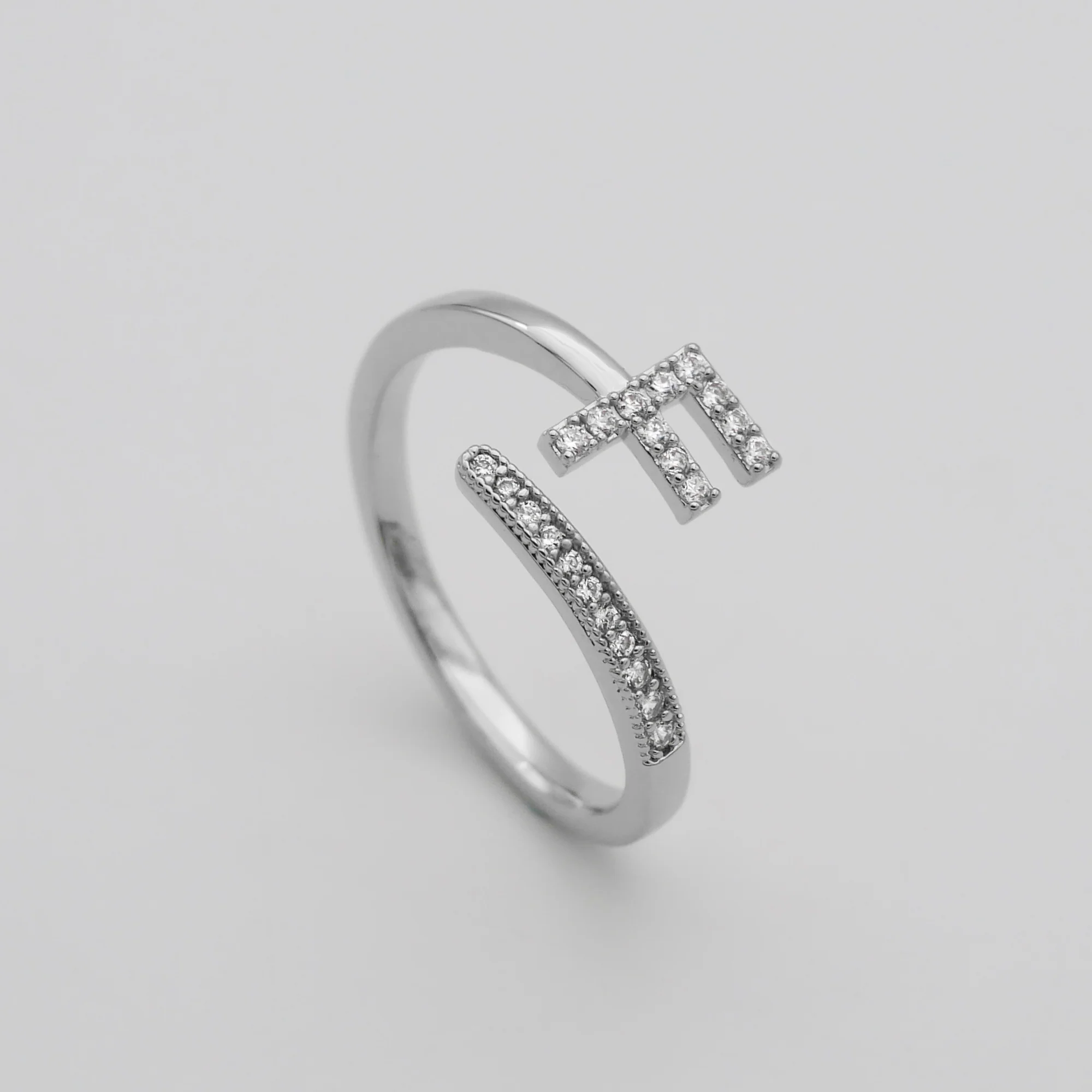 Pave Initial Ring - Image 37