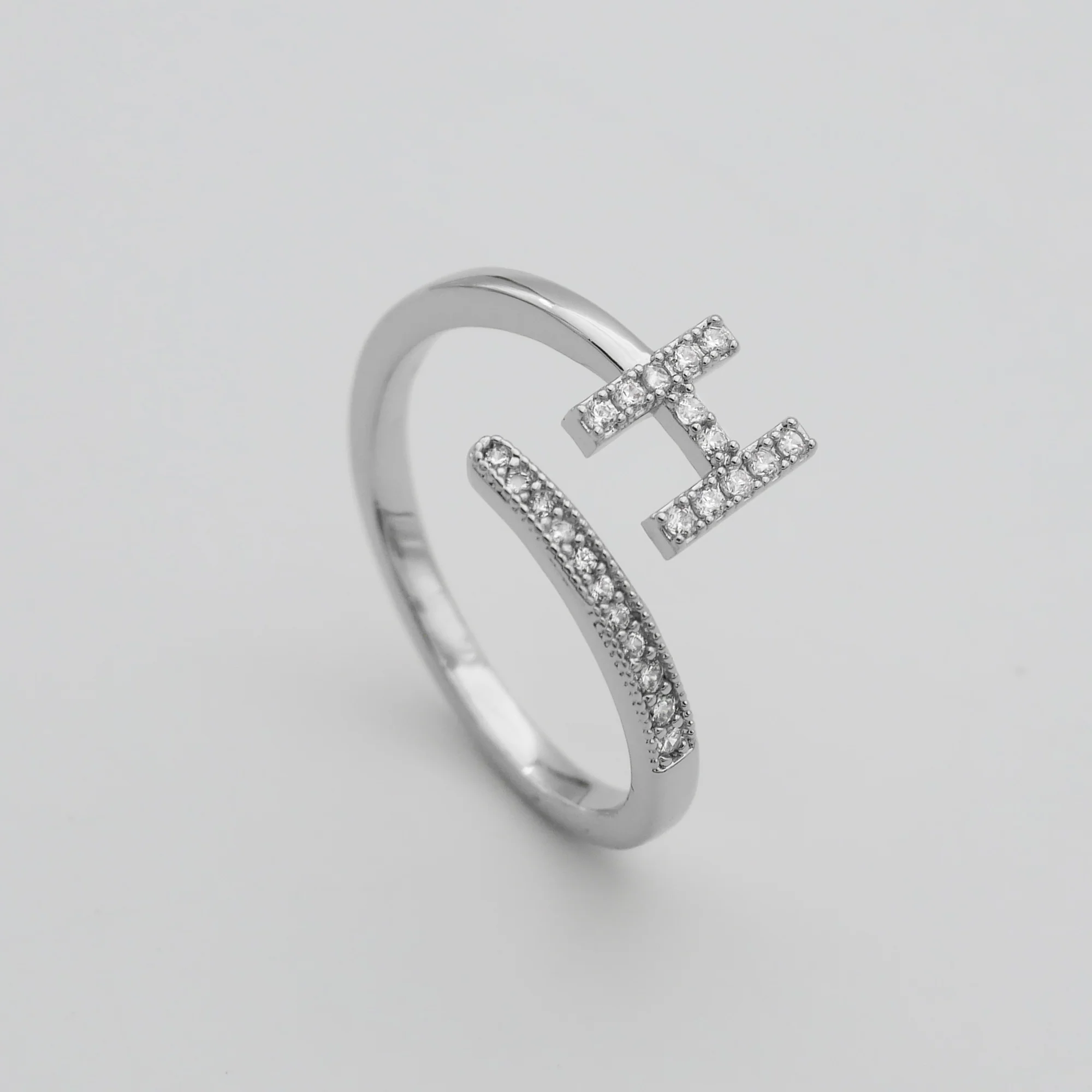 Pave Initial Ring - Image 39