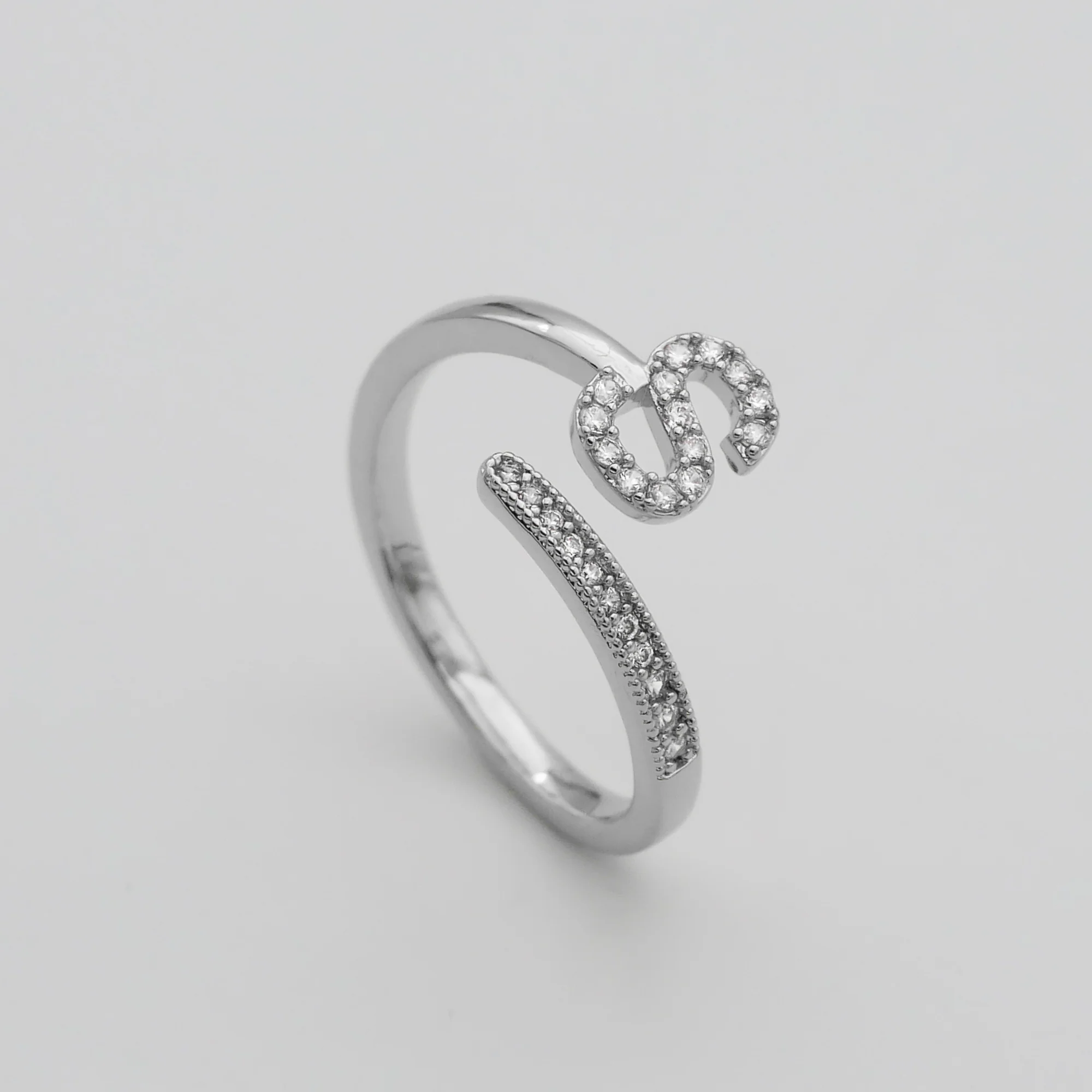 Pave Initial Ring - Image 50