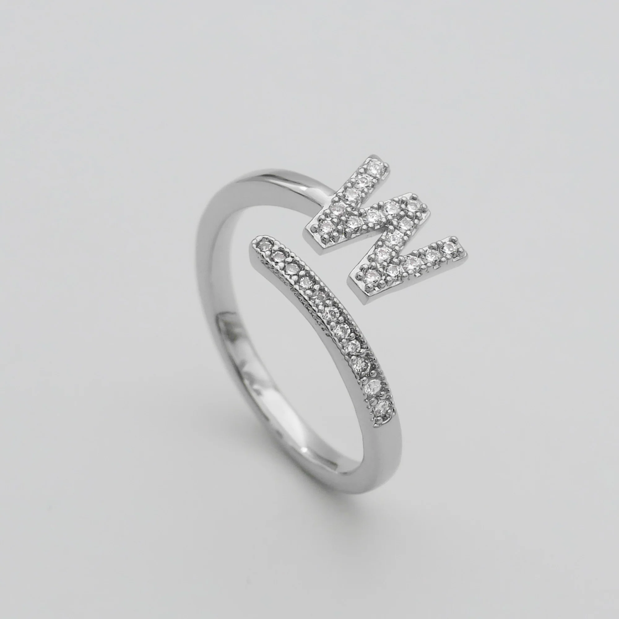 Pave Initial Ring - Image 54
