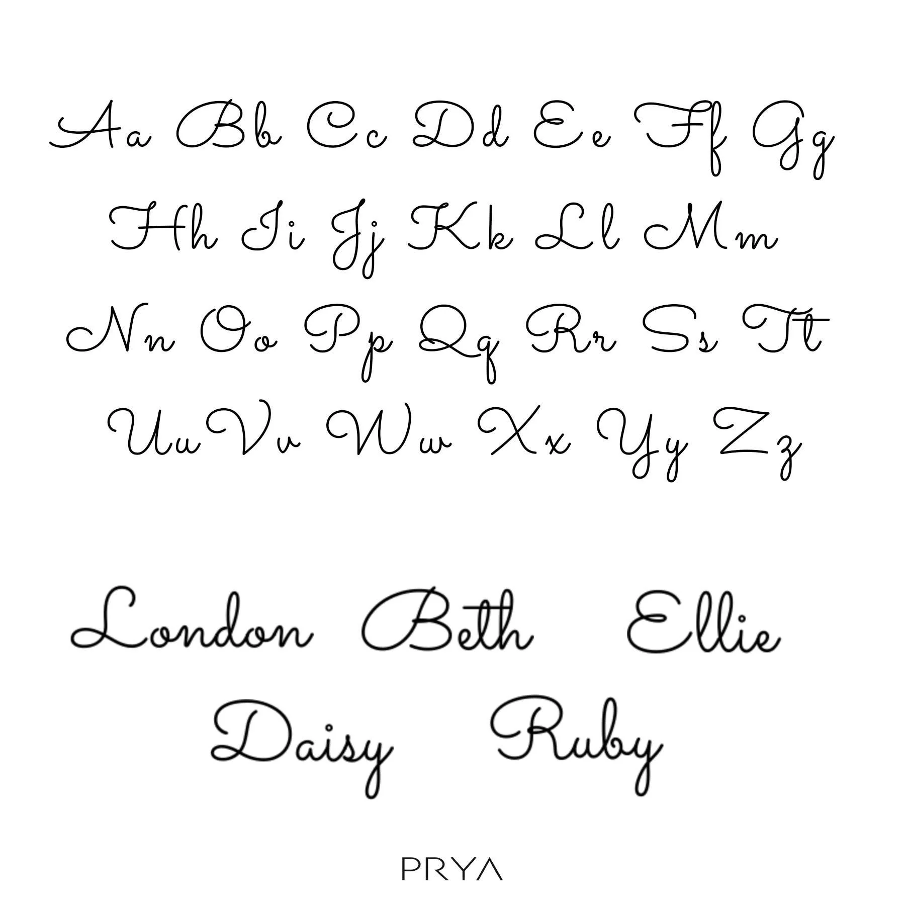 London Name Necklace - Image 5
