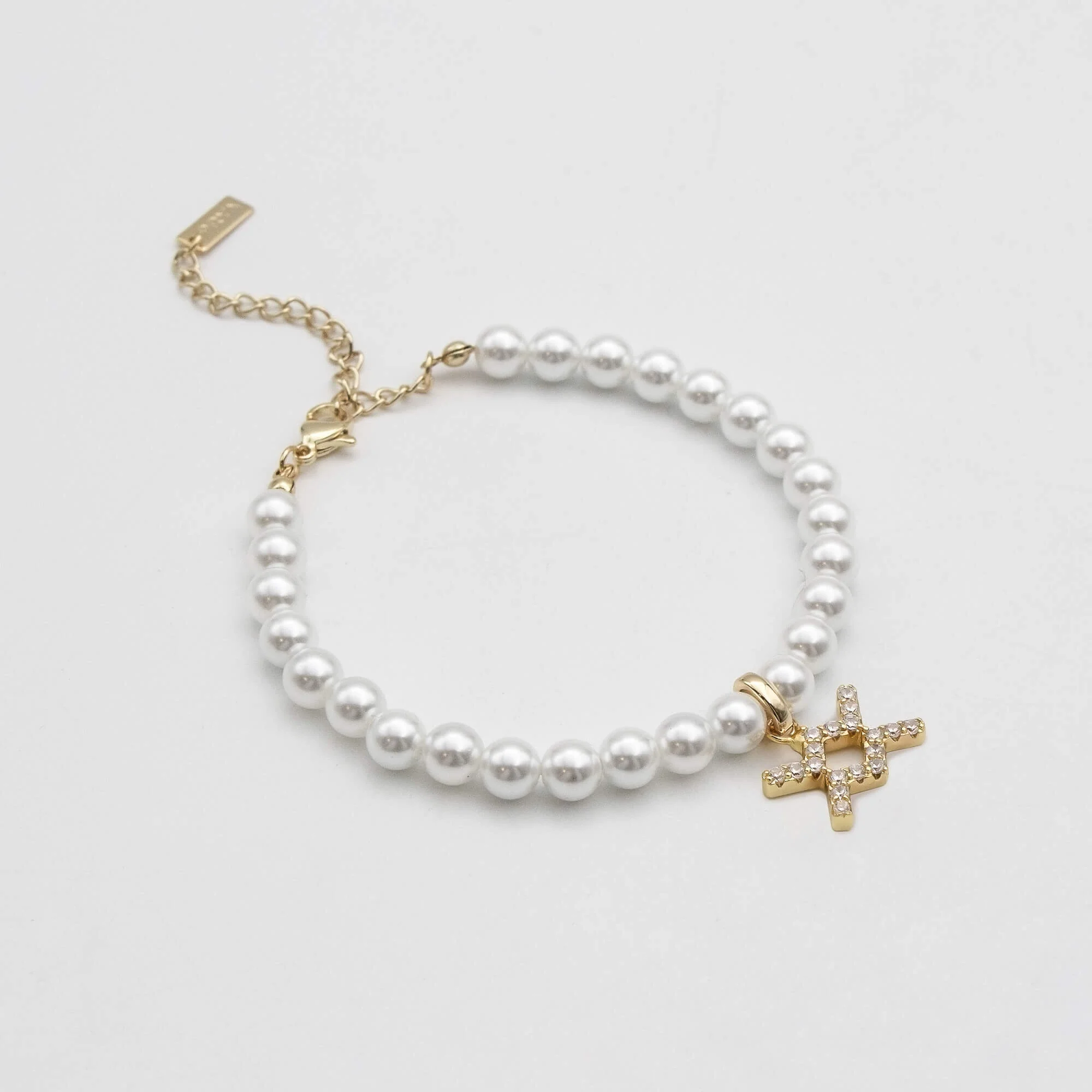 Pave Pearl Zodiac Anklet - Image 13